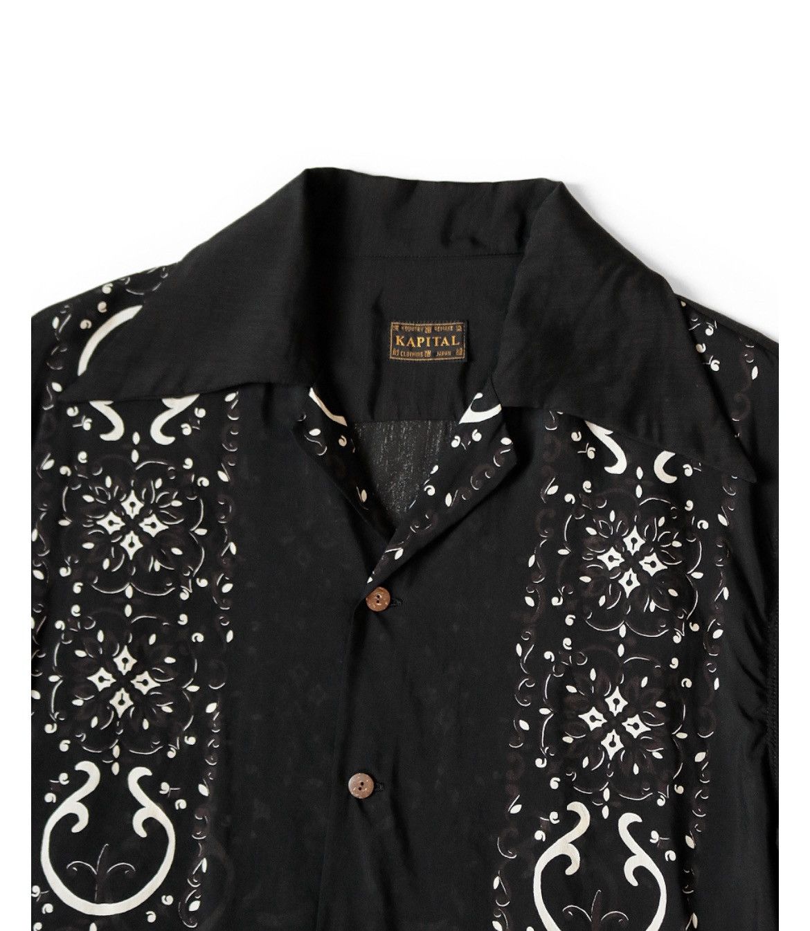 Kapital Kapital Hanabananaja silk rayon Cuban Shirt size 3 Size US L / EU 52-54 / 3 - 2 Thumbnail