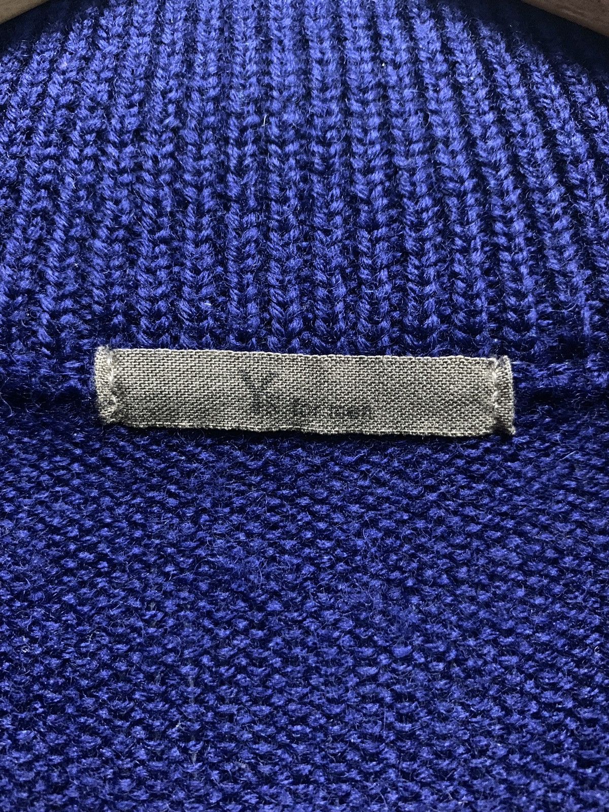 Y's for Men × Yohji Yamamoto ☃️ Y's for men Yohji Yamamoto Trimmed Knit Sweater/Jacket Size US M / EU 48-50 / 2 - 4 Thumbnail