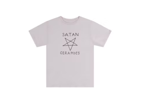 Tom Sachs Satan Ceramics T-Shirt in Pink | Grailed