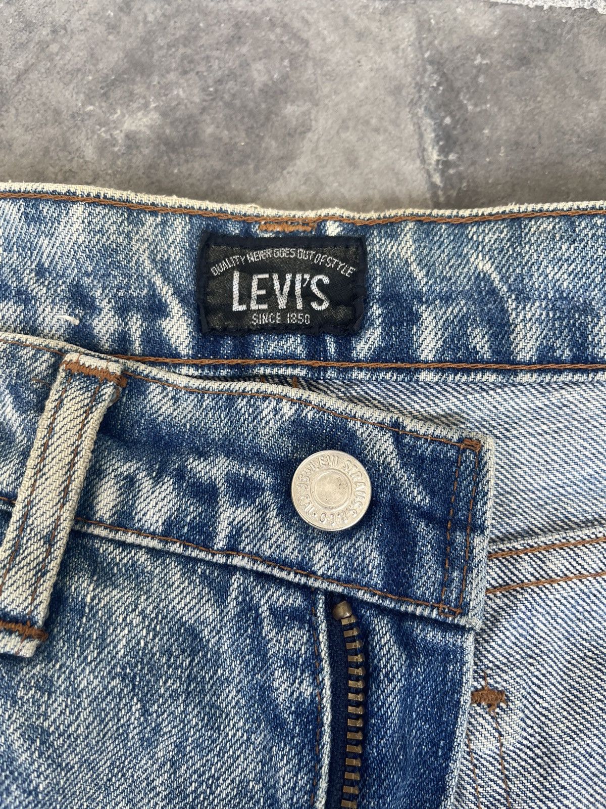 Levi's JAPAN MADE Levis Big E Distressed Size US 31 - 9 Thumbnail