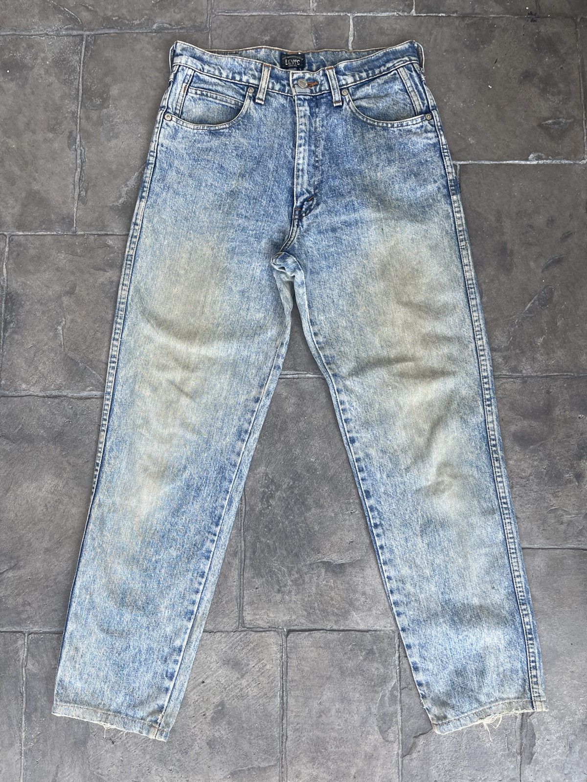 Levi's JAPAN MADE Levis Big E Distressed Size US 31 - 5 Thumbnail
