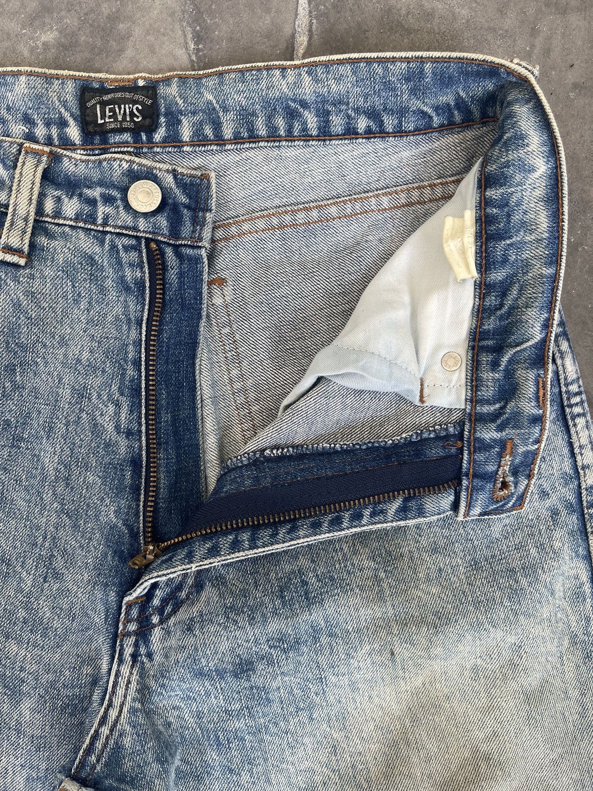 Levi's JAPAN MADE Levis Big E Distressed Size US 31 - 8 Thumbnail
