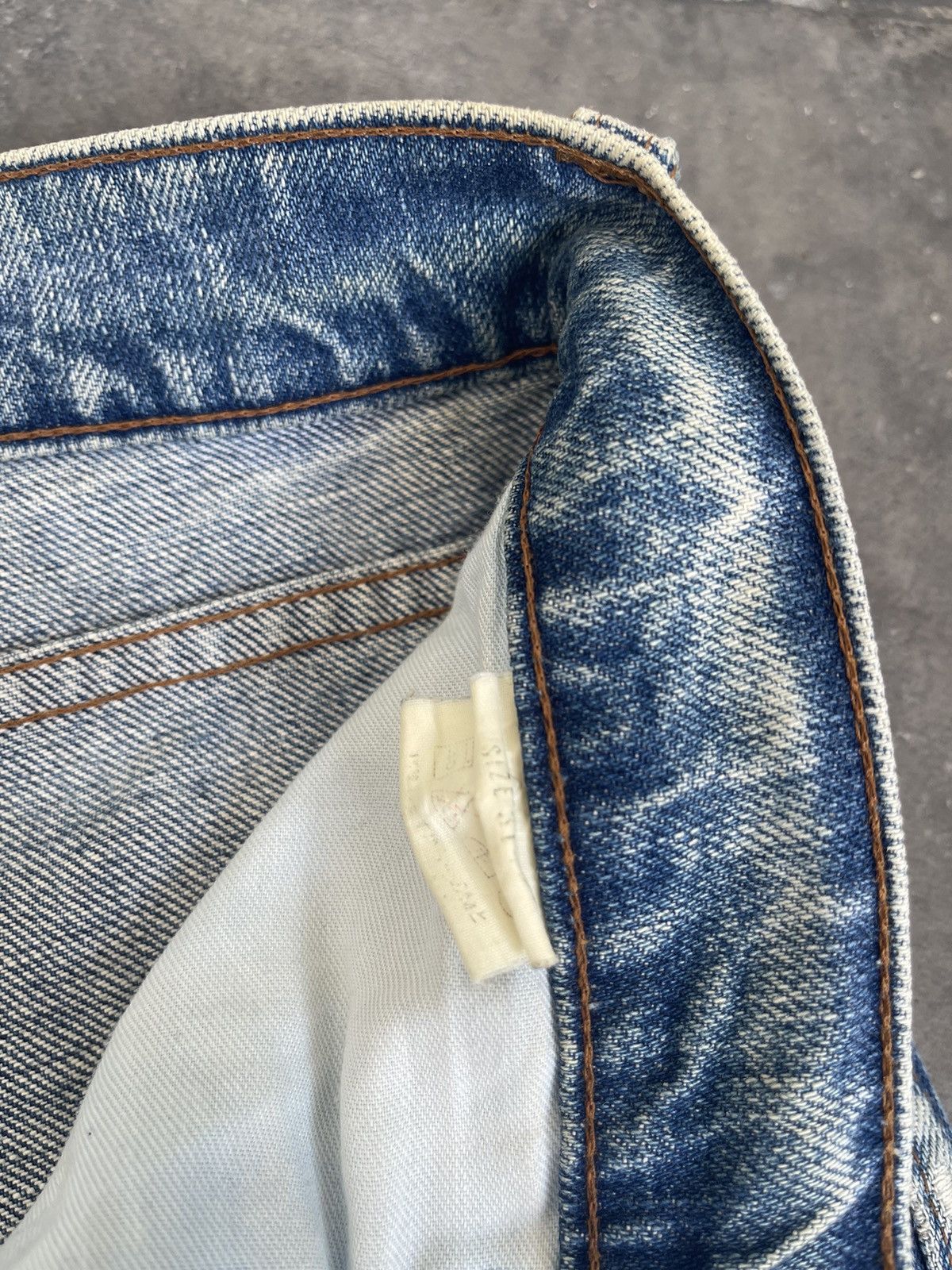 Levi's JAPAN MADE Levis Big E Distressed Size US 31 - 10 Thumbnail