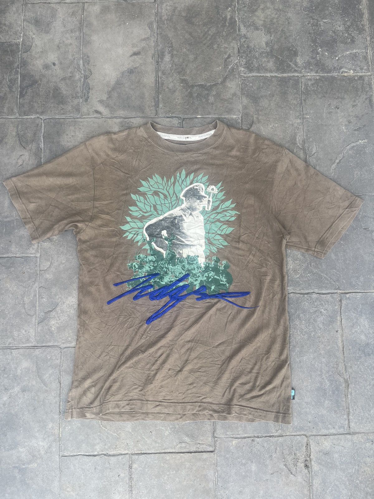 Tornado Mart JAPAN MADE Head Quarter Embroidered Spell Out Tee Size US L / EU 52-54 / 3 - 1 Thumbnail