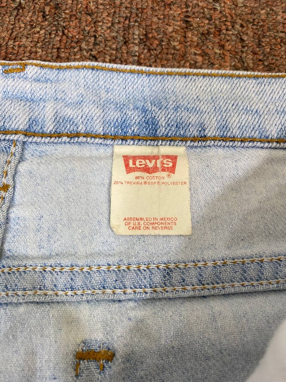 Levi's vintage levis white tab high waist denim nice design Size US 34 / EU 50 - 13 Thumbnail