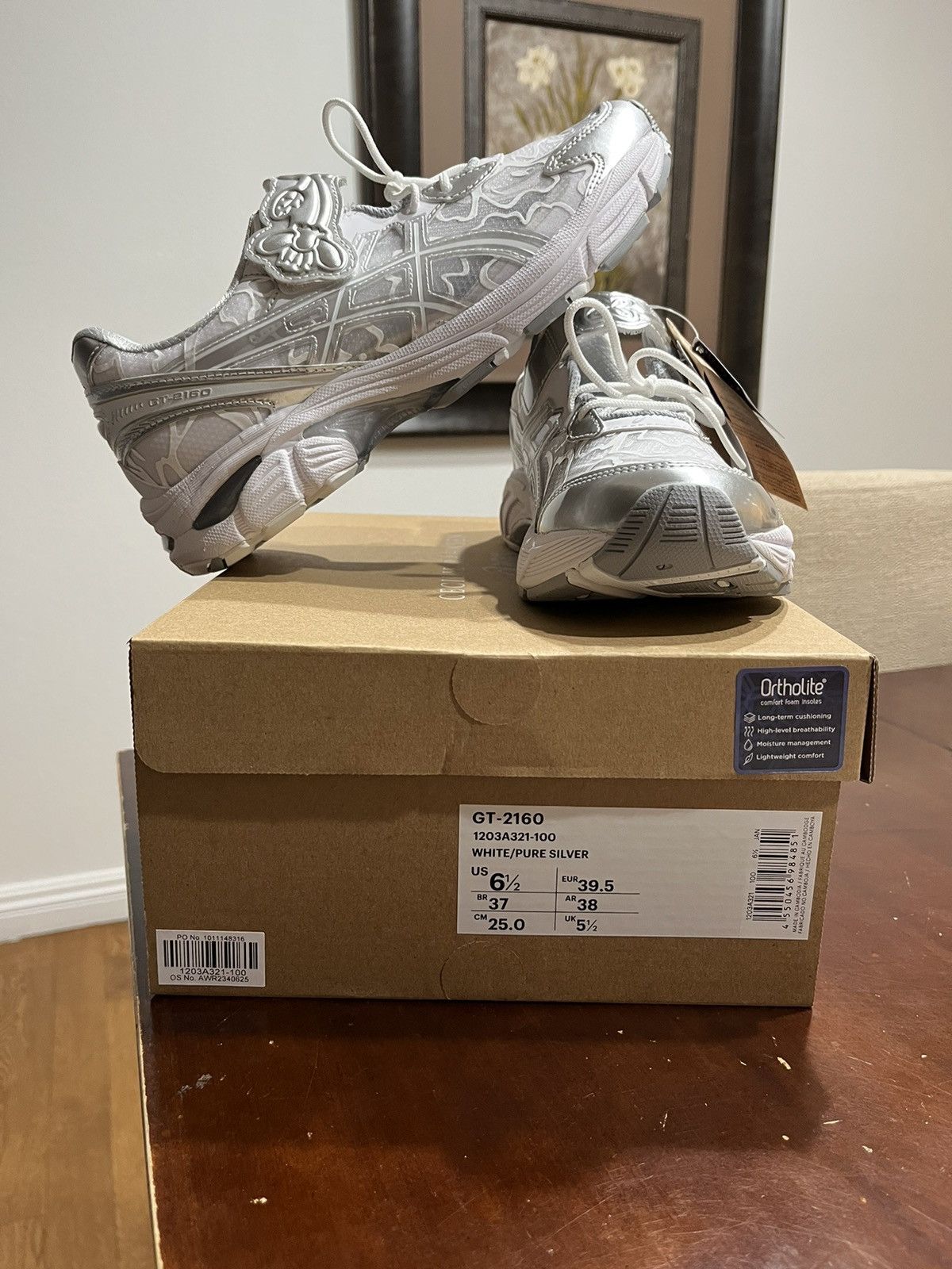 Asics Asics x Cecilie Bahnsen GT-2160 Silver | Grailed