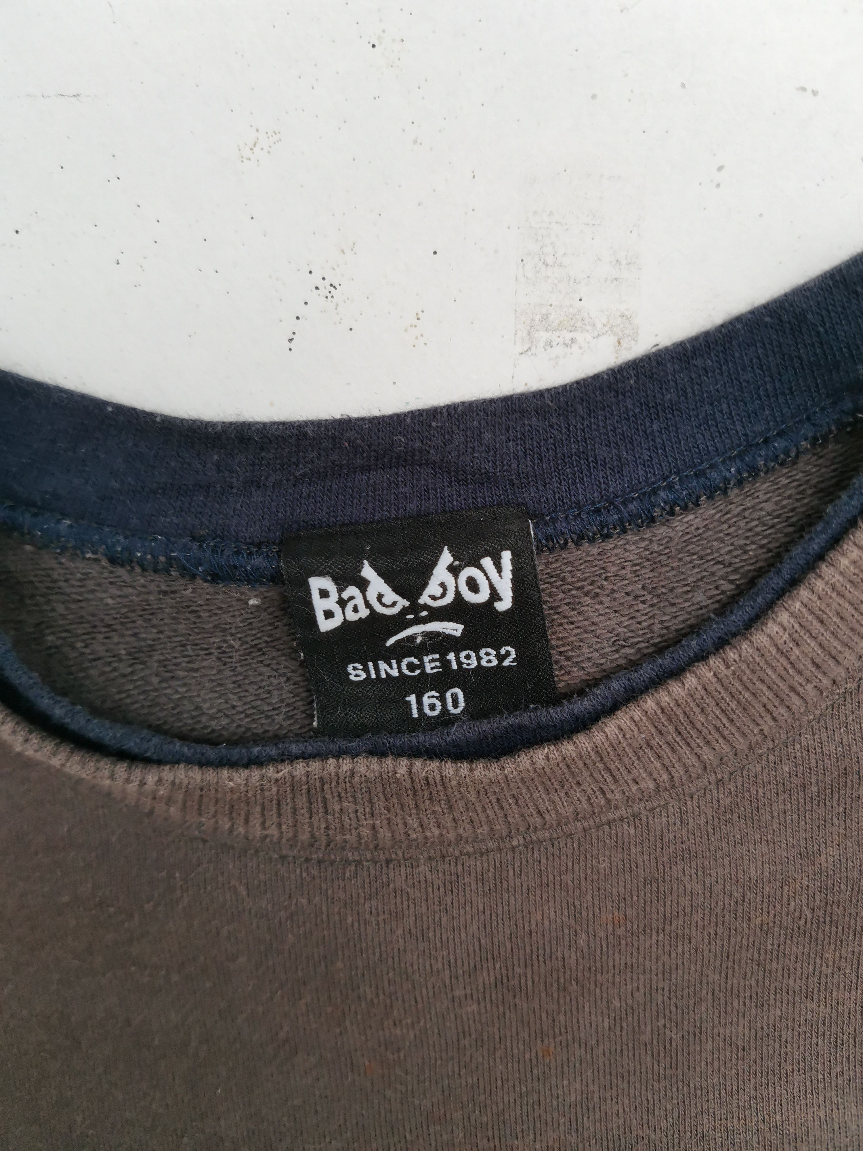 Japanese Brand Bad Boy I Will Become a Smart Man Big Logo Sweatshirt Size US M / EU 48-50 / 2 - 5 Thumbnail