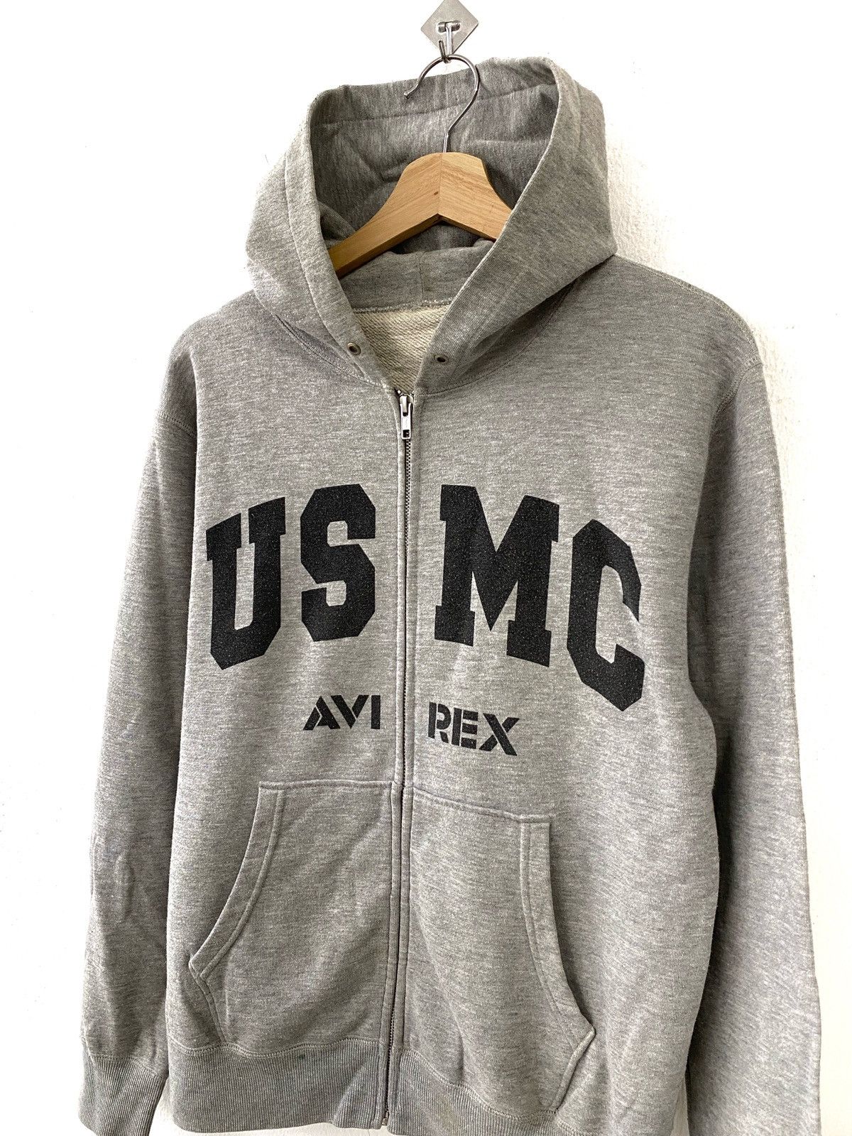 Avirex Vintage Avirex USMC Zip Ups Hoodies Size US M / EU 48-50 / 2 - 3 Thumbnail