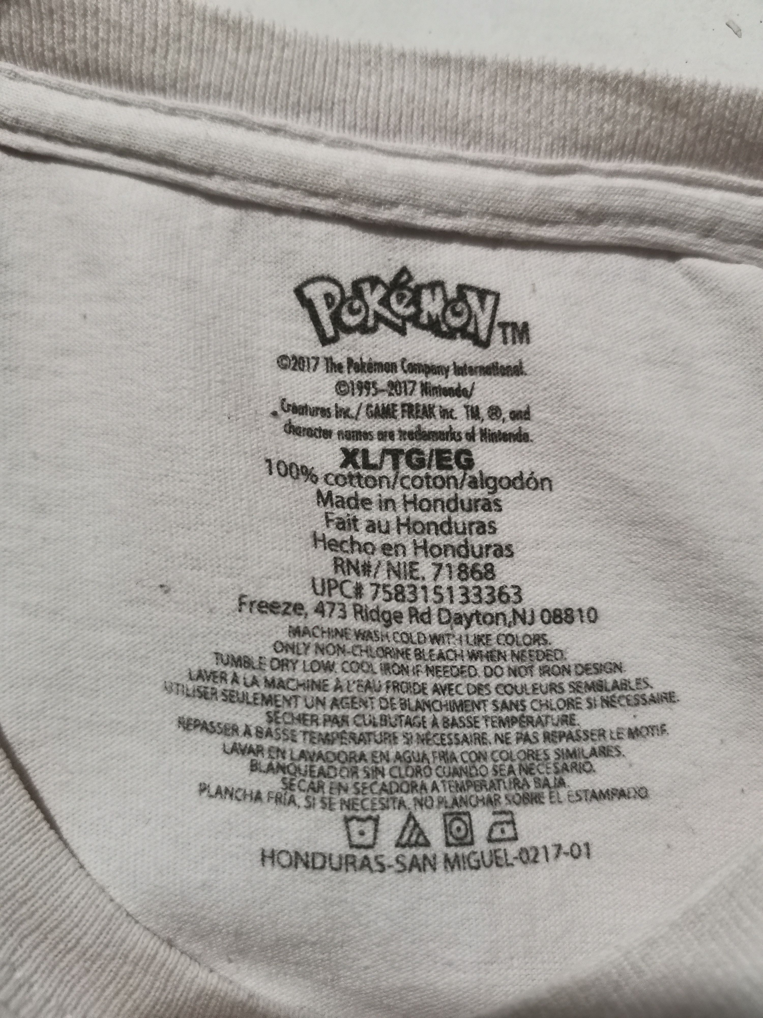 Cartoon Network Pokemon T-shirt Size US XL / EU 56 / 4 - 2 Thumbnail