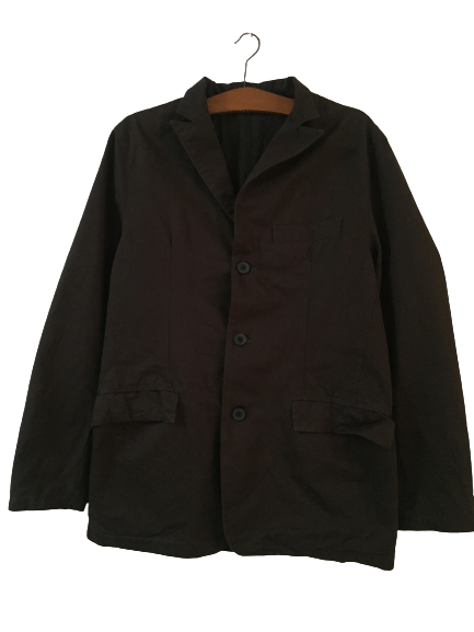 image of Takeo Kikuchi Blazer Jacket in Dark Brown, Men's (Size Small)