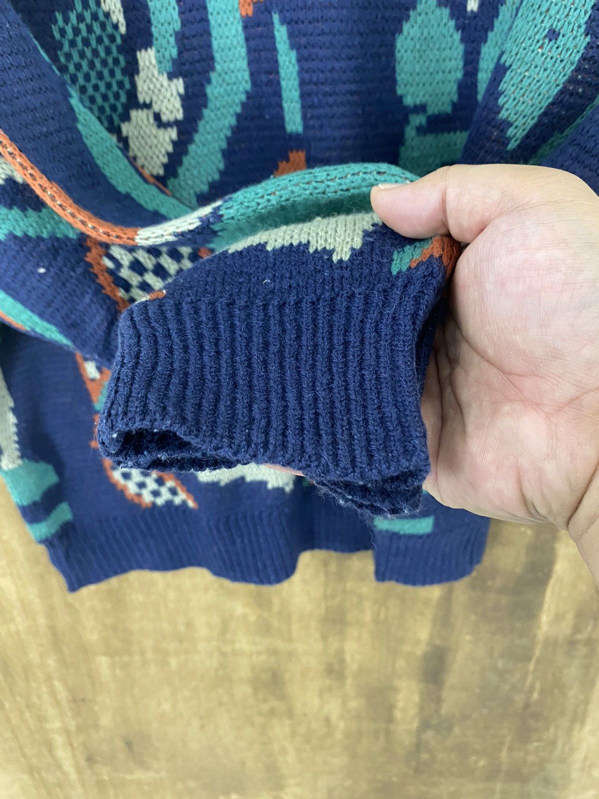 Vintage DL Carlo Farini Knitwear vintage Sweatshirts #W042 Size US M / EU 48-50 / 2 - 7 Thumbnail