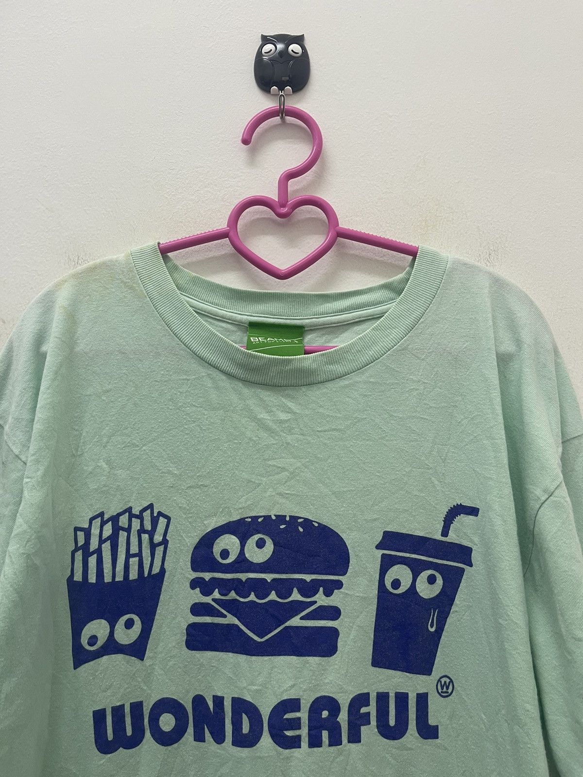 Beams Plus Rare Vintage BEAMS x Wonderful Fast Food Tee Size US L / EU 52-54 / 3 - 2 Thumbnail