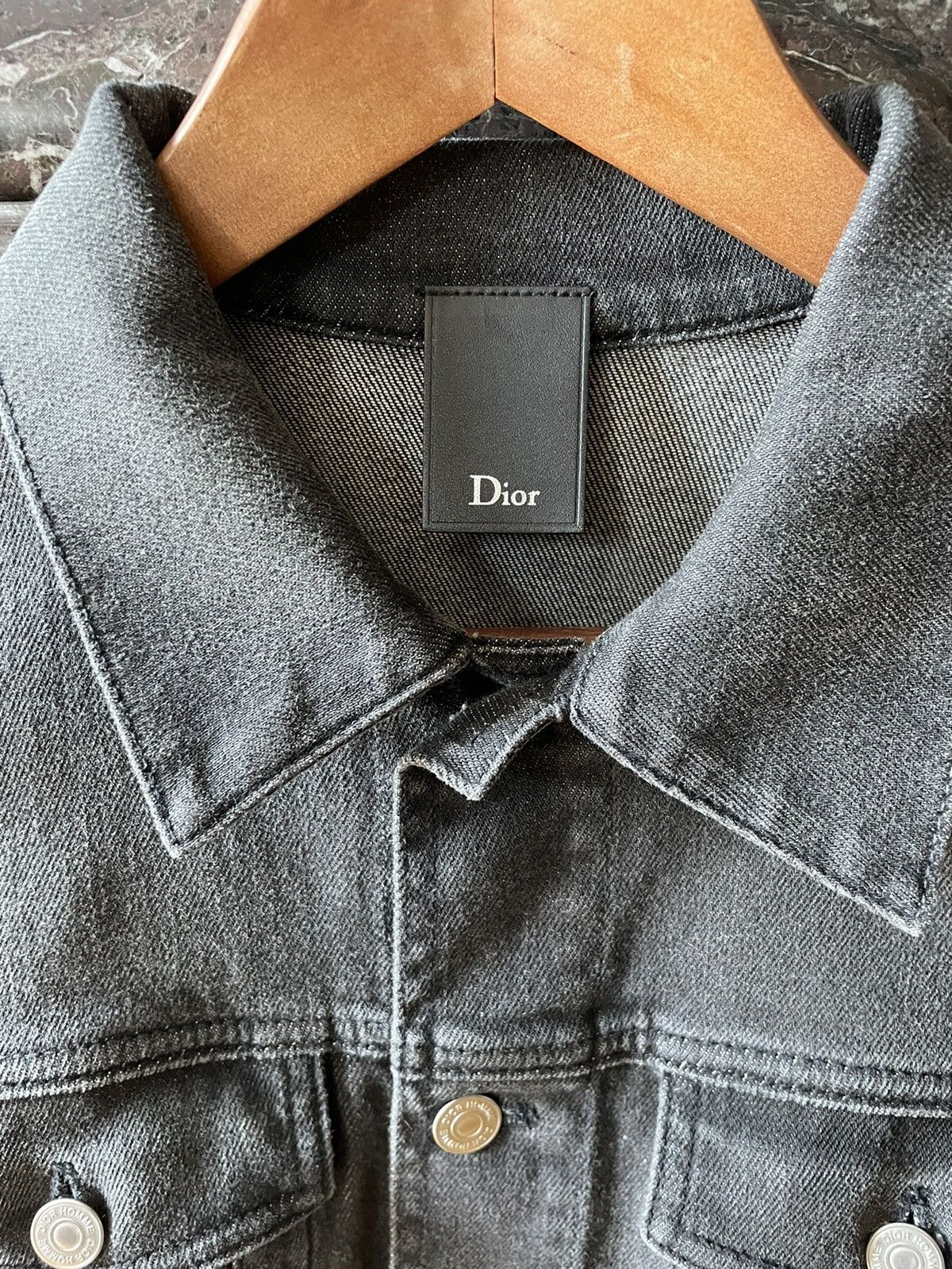 Dior FW17 Moshpit Patch Denim Jacket Size US M / EU 48-50 / 2 - 3 Thumbnail