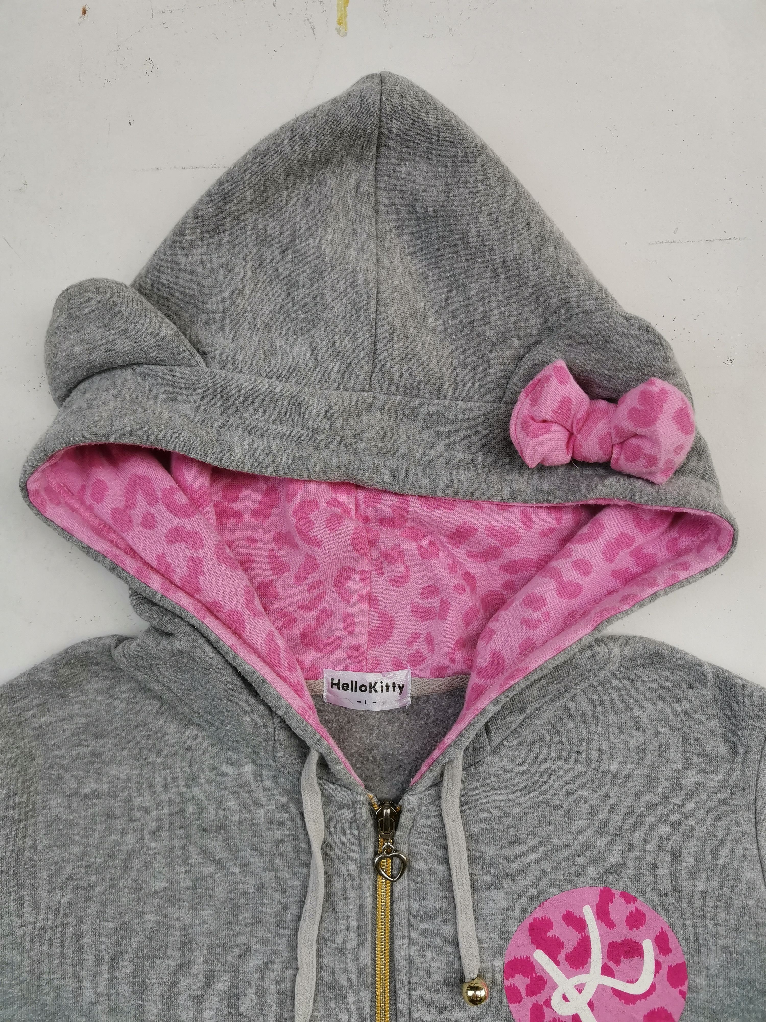 Japanese Brand Rare!!! Hello Kitty Hoodie Sweatshirt Size US M / EU 48-50 / 2 - 9 Thumbnail