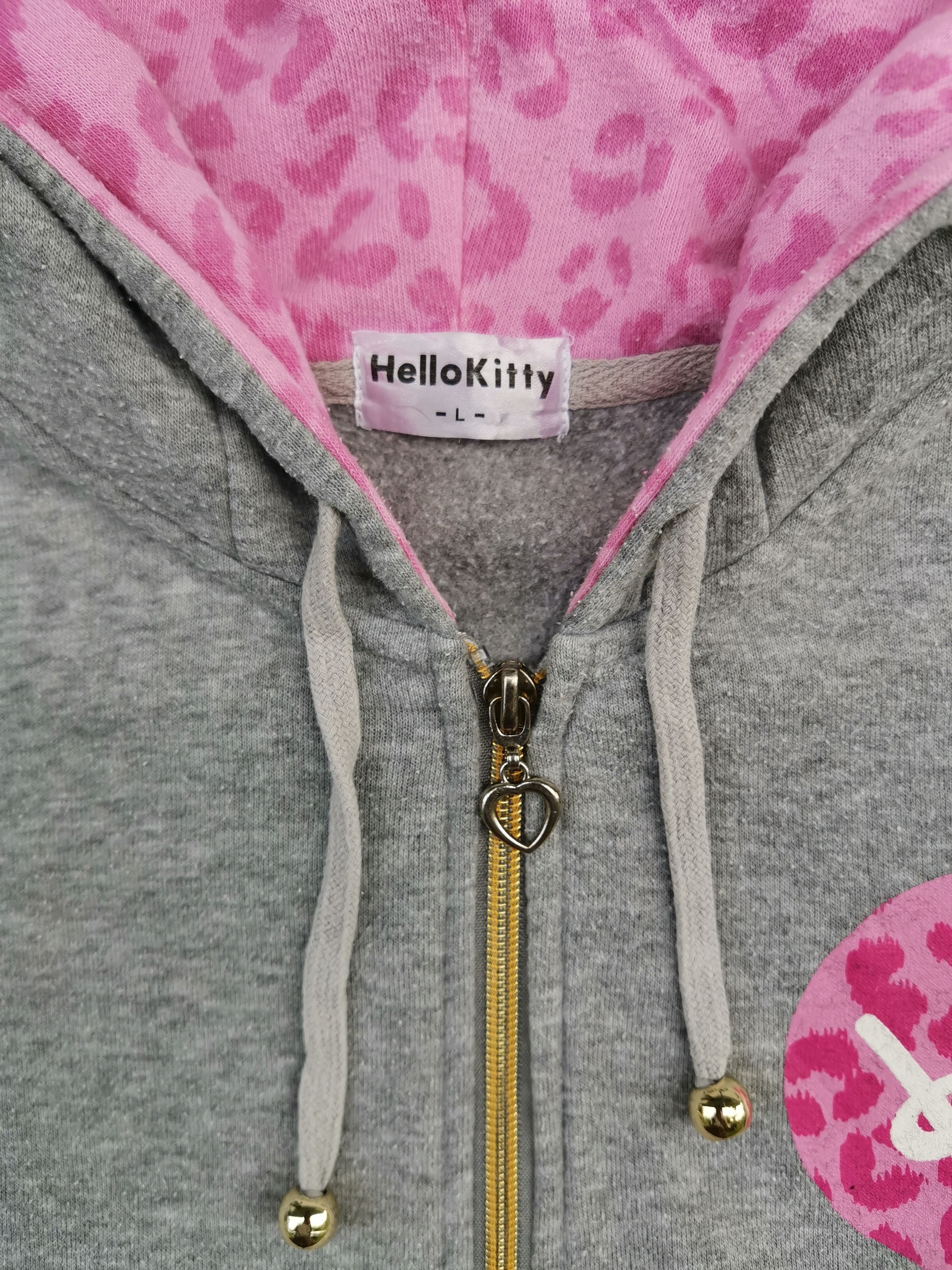 Japanese Brand Rare!!! Hello Kitty Hoodie Sweatshirt Size US M / EU 48-50 / 2 - 10 Thumbnail