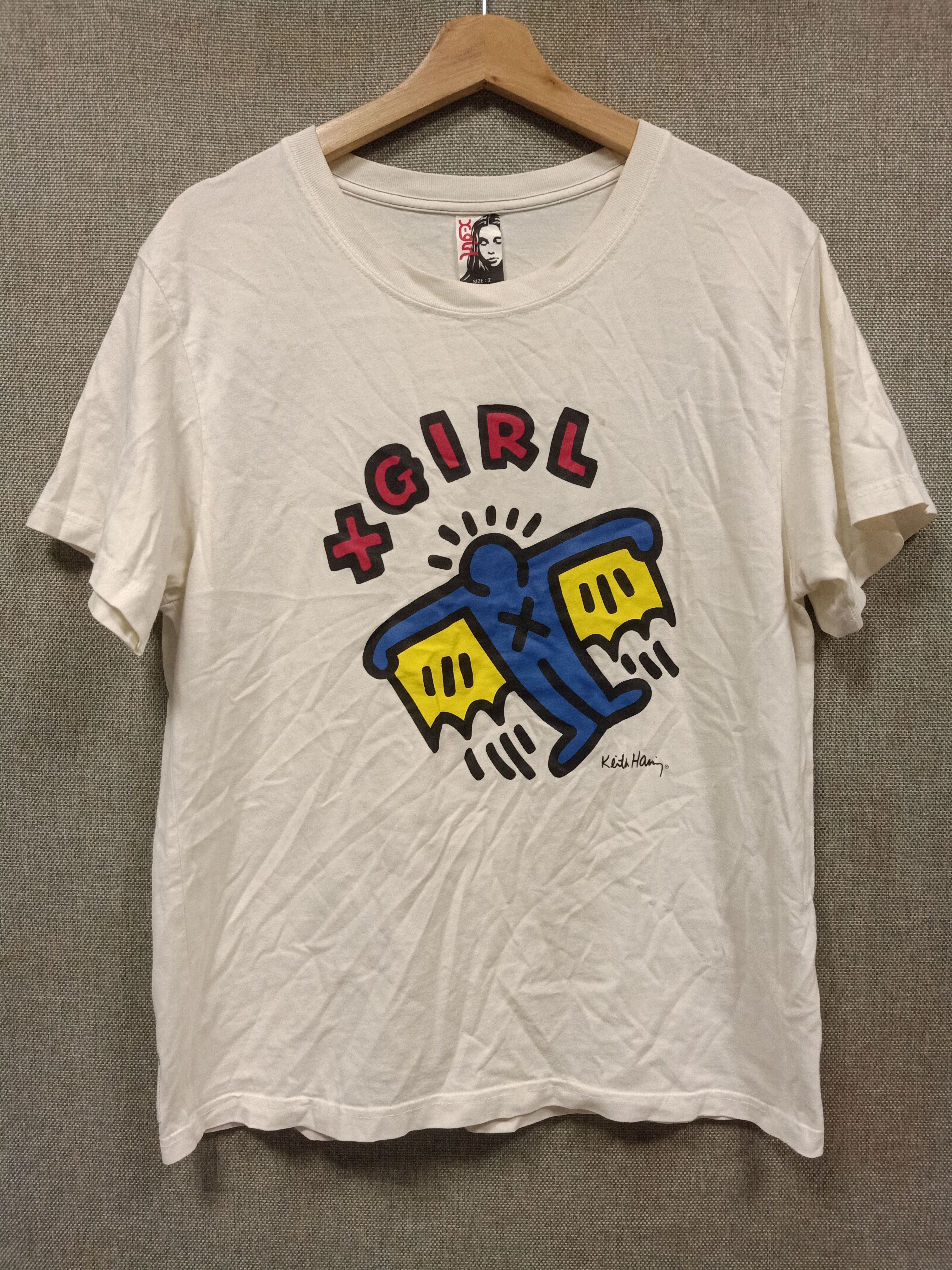 Keith Haring T shirt xgirl x keith haring Size US M / EU 48-50 / 2 - 1 Thumbnail