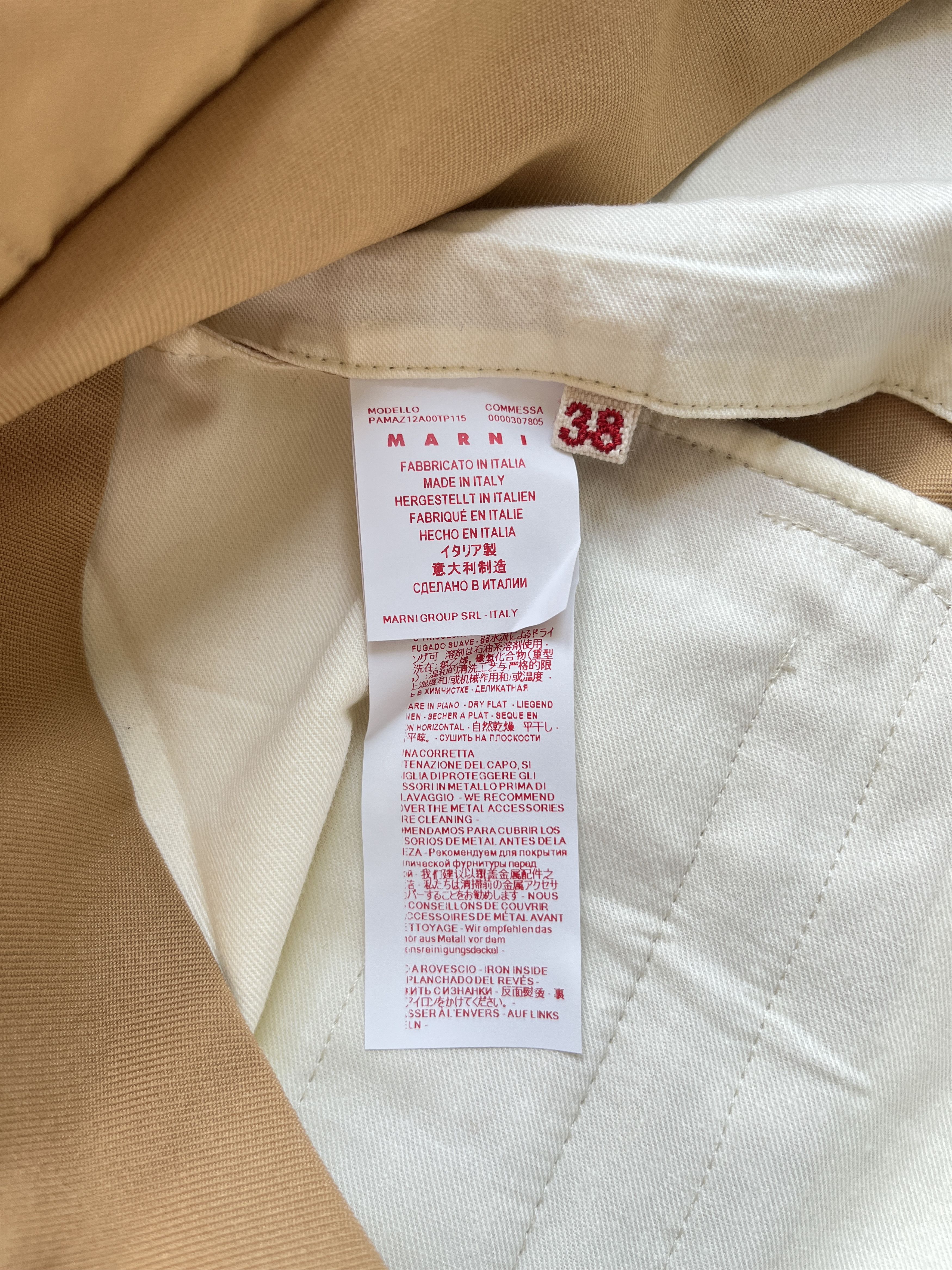 Marni ⚡️QUICK SALE⚡️Marni Caramel Pants Trousers Size 29" - 4 Thumbnail
