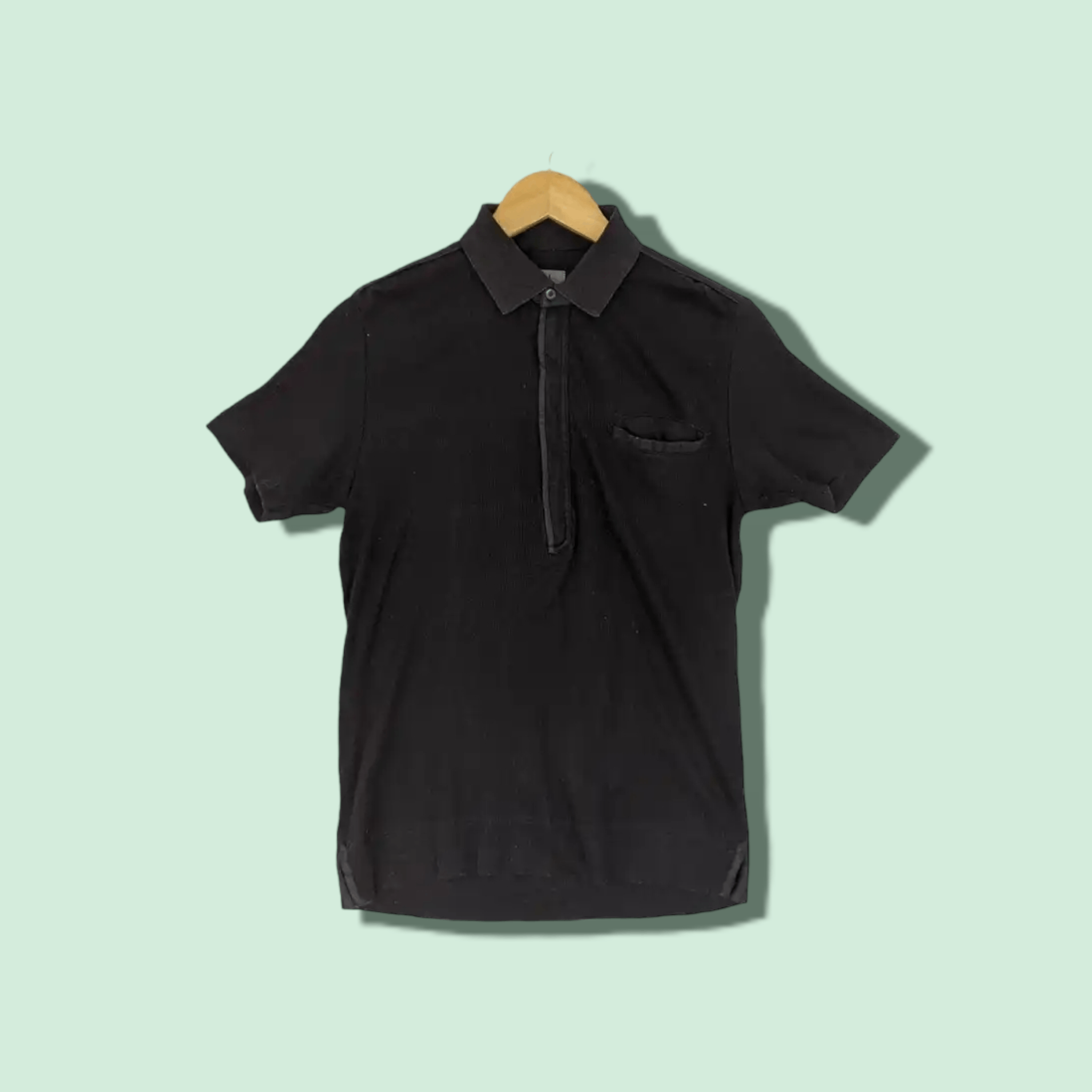 Calvin Klein CALVIN KLEIN Black Polo Shirt Size US S / EU 44-46 / 1 - 1 Thumbnail