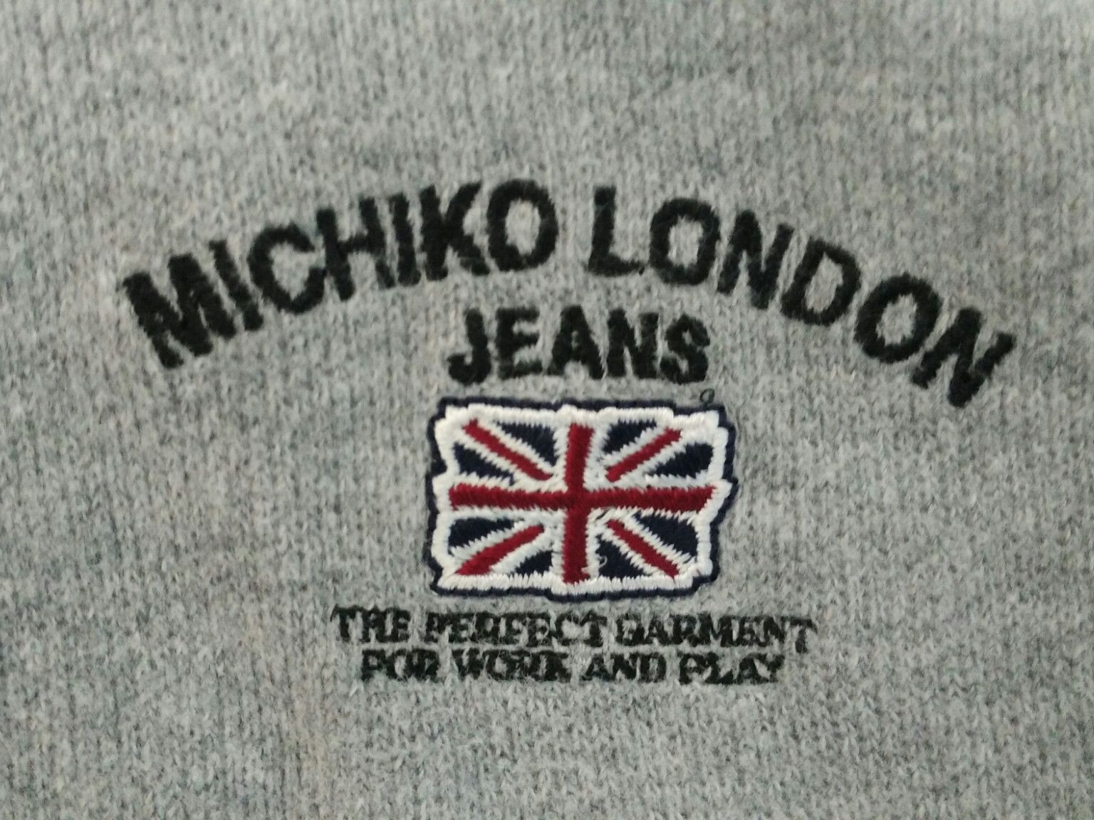 Michiko Koshino London Vintage 2000's MICHIKO LONDON Jeans Sweatshirts Jumper Size US M / EU 48-50 / 2 - 7 Thumbnail