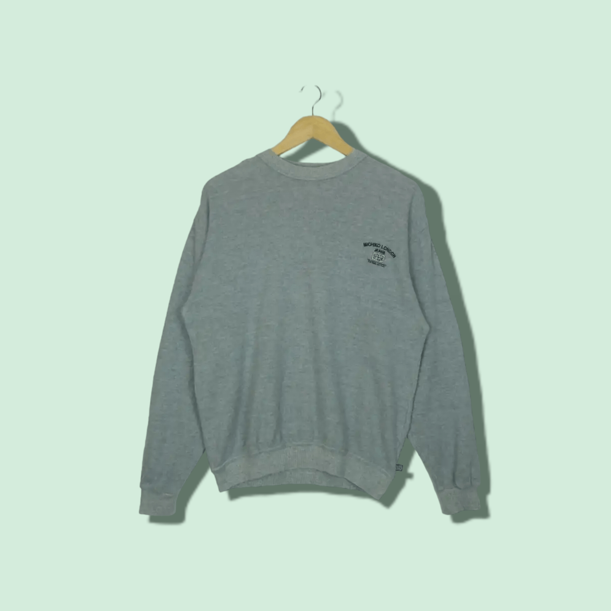 Michiko Koshino London Vintage 2000's MICHIKO LONDON Jeans Sweatshirts Jumper Size US M / EU 48-50 / 2 - 1 Thumbnail