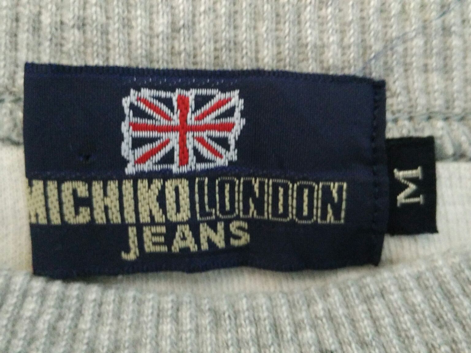 Michiko Koshino London Vintage 2000's MICHIKO LONDON Jeans Sweatshirts Jumper Size US M / EU 48-50 / 2 - 8 Thumbnail