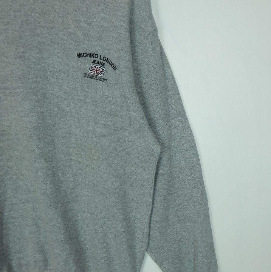 Michiko Koshino London Vintage 2000's MICHIKO LONDON Jeans Sweatshirts Jumper Size US M / EU 48-50 / 2 - 3 Thumbnail