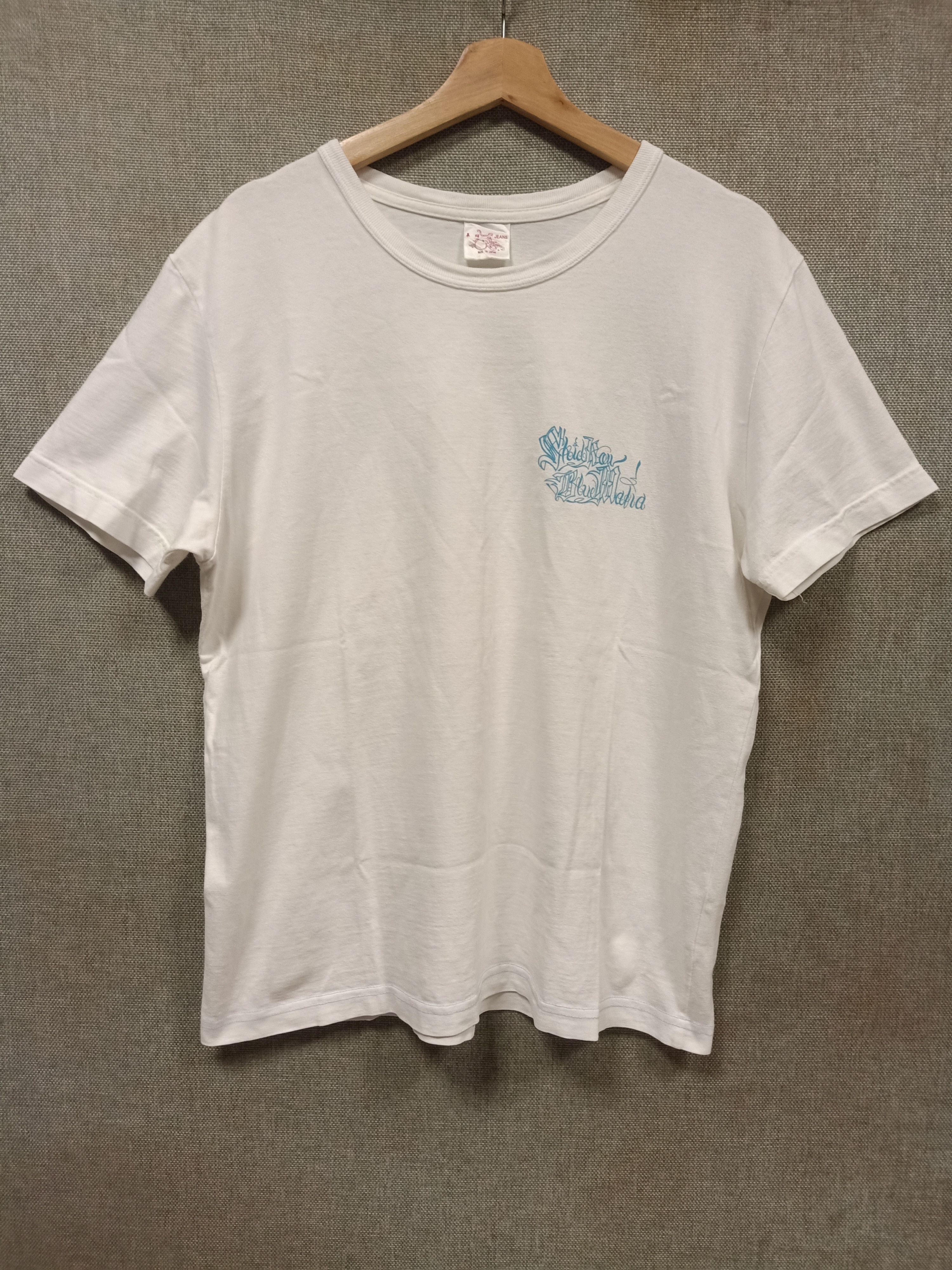 Japanese Brand × Vintage T shirt skate row blue mafia made in japan Size US L / EU 52-54 / 3 - 2 Thumbnail