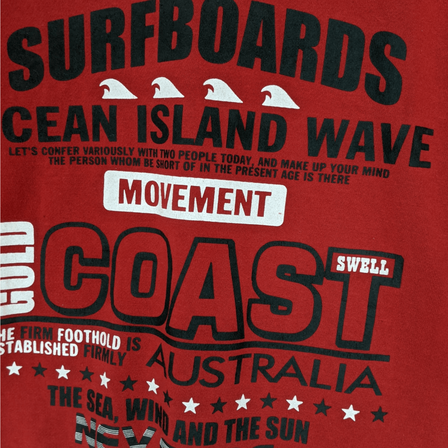 Japanese Brand NEV Future Shape Gold Coast Australia Surfer Sweatshirt Size US XXL / EU 58 / 5 - 7 Thumbnail