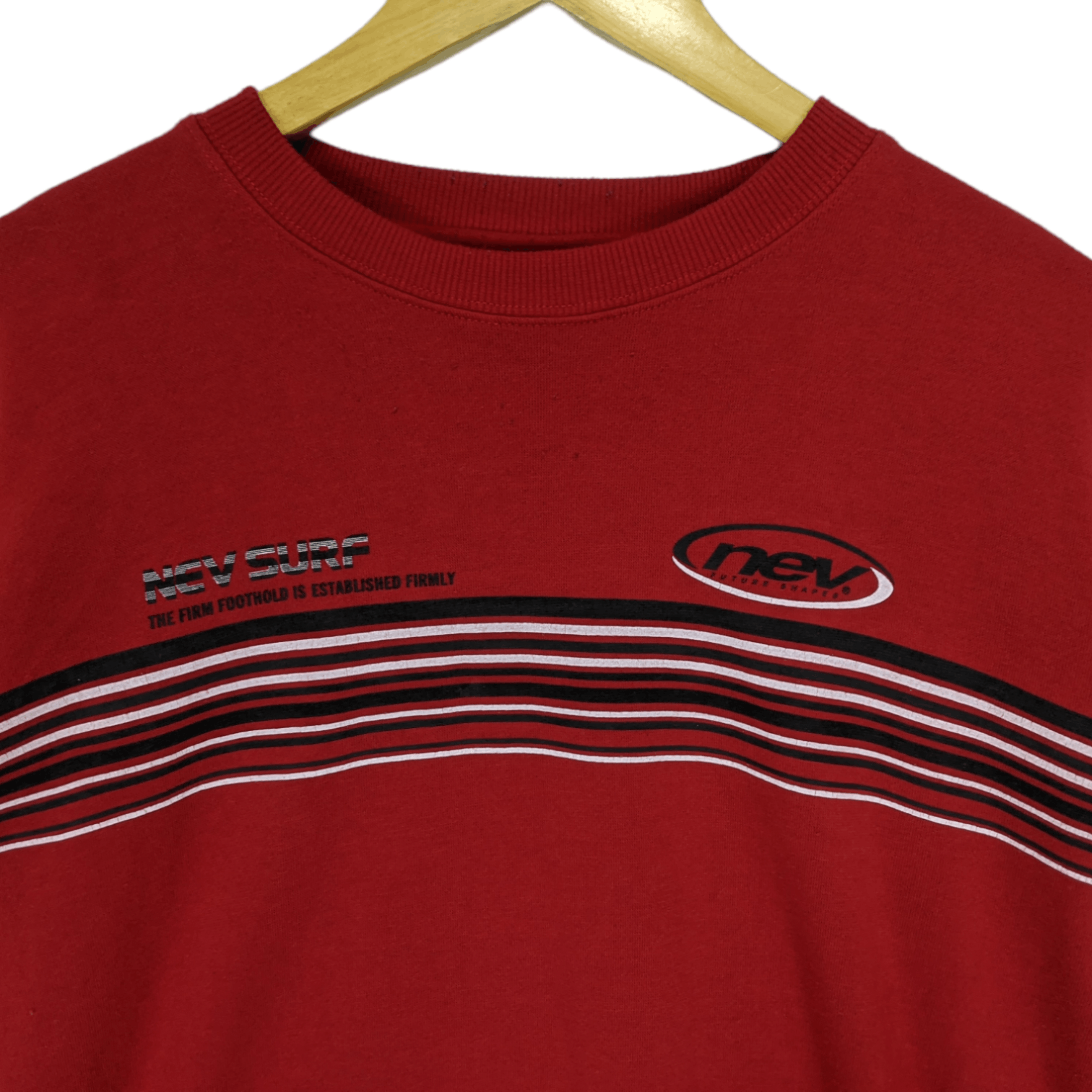 Japanese Brand NEV Future Shape Gold Coast Australia Surfer Sweatshirt Size US XXL / EU 58 / 5 - 4 Thumbnail