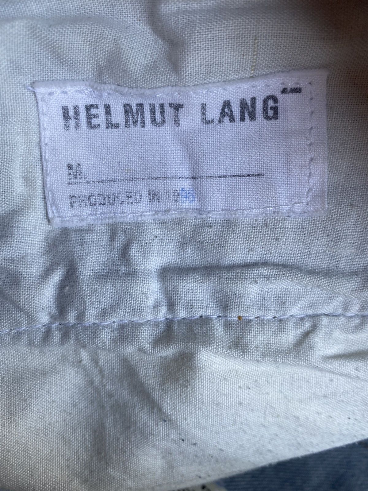 Helmut Lang Helmut Lang Archive 1998 Denim Size US 31 - 5 Thumbnail