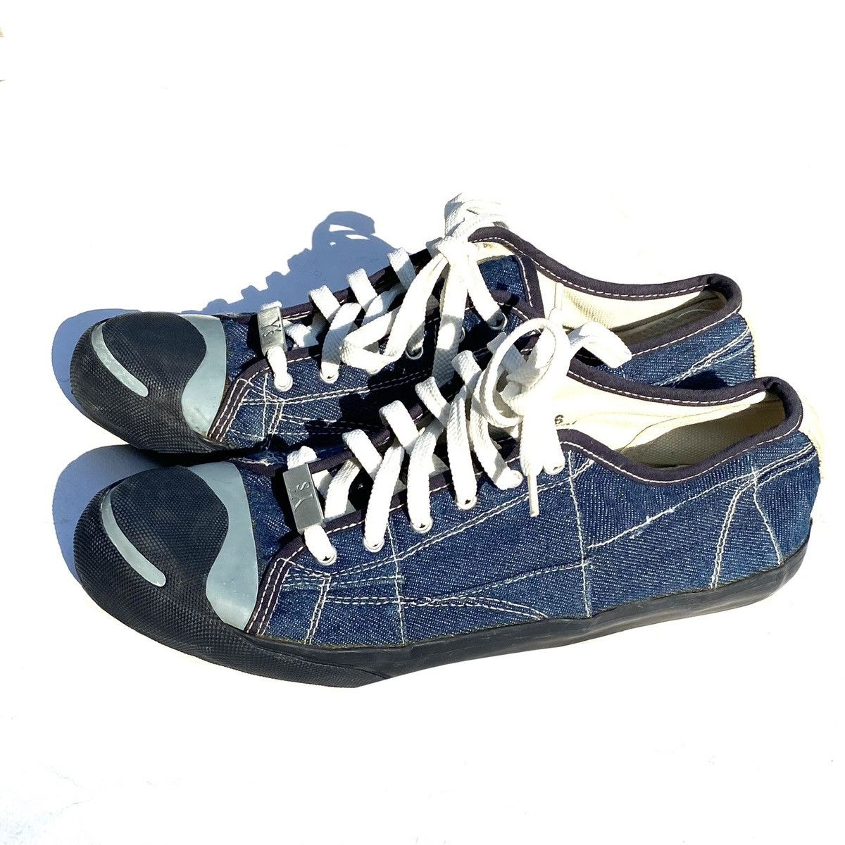 Yohji Yamamoto Y’s Denim Patchwork Jack Purcell Size US 9 / EU 42 - 3 Thumbnail