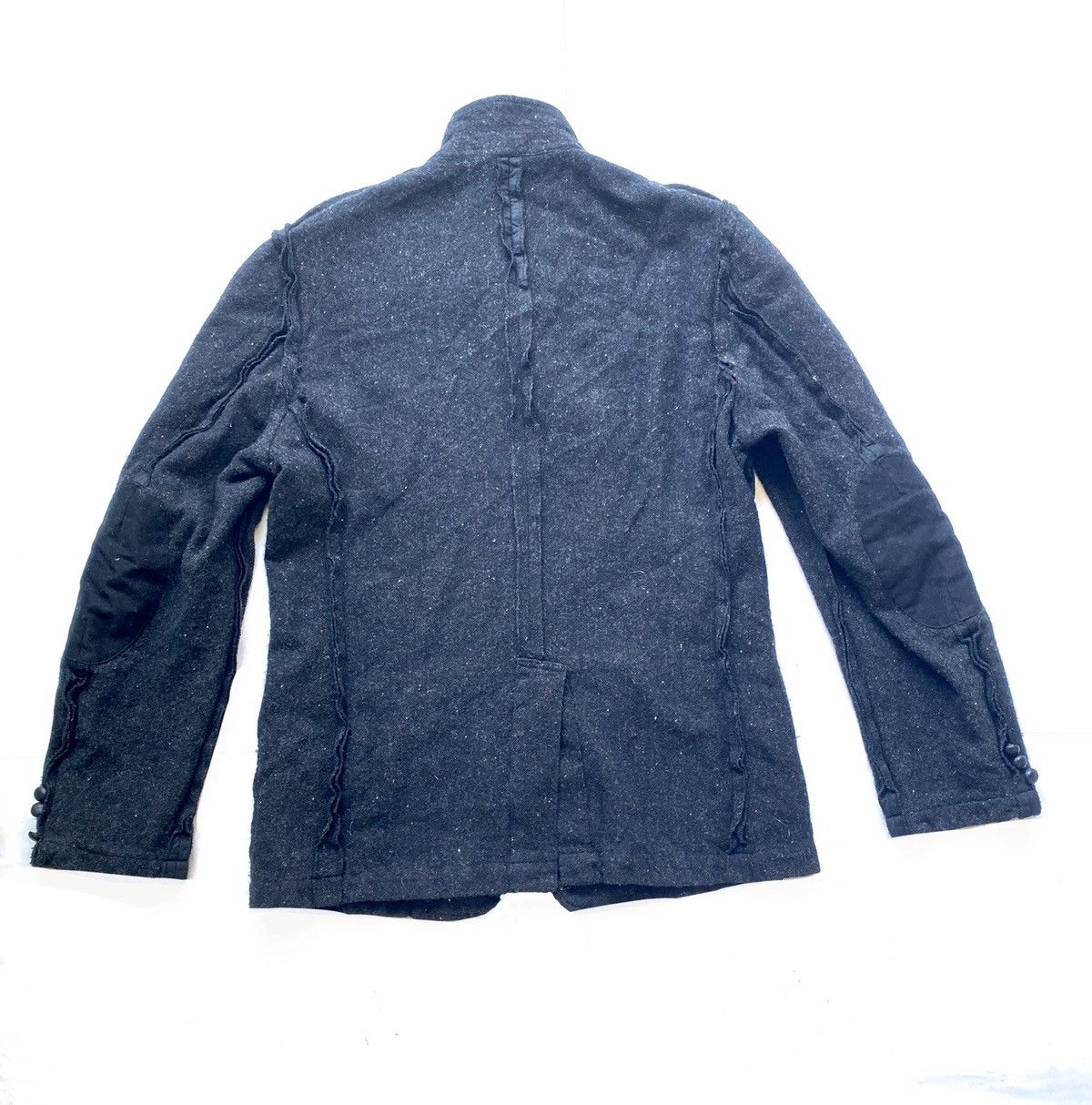 Comme des Garcons 2007 inside out three pockets wool blazer elbow patch Size US M / EU 48-50 / 2 - 2 Thumbnail