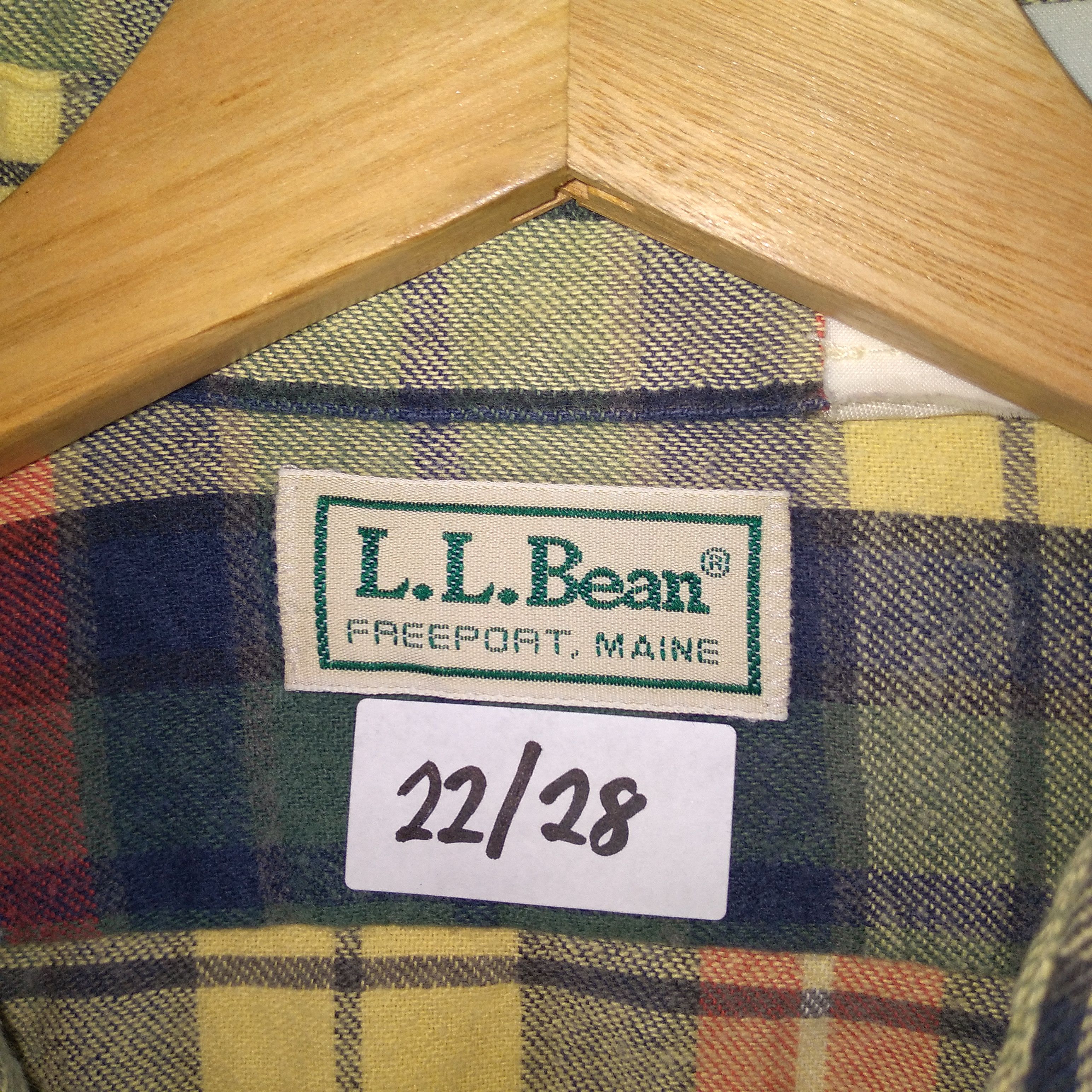 L.L. Bean × Vintage 🔥Pick🔥L.L. Bean Colour Block Outdoor Stylish Buttons Shirts Size US L / EU 52-54 / 3 - 8 Thumbnail