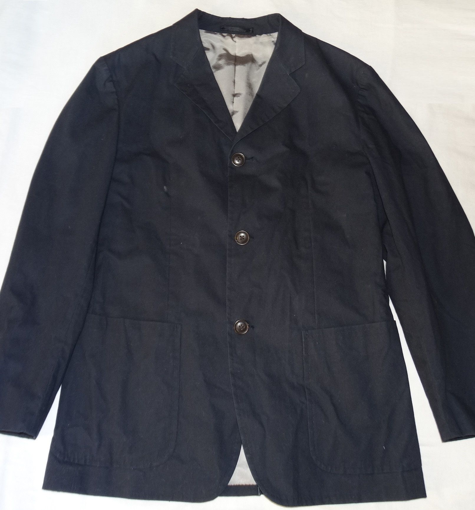 Japanese Brand × Tomorrowland B42 jacket windbreaker waterproof blazer stripes sleeves hem Size US M / EU 48-50 / 2 - 9 Thumbnail