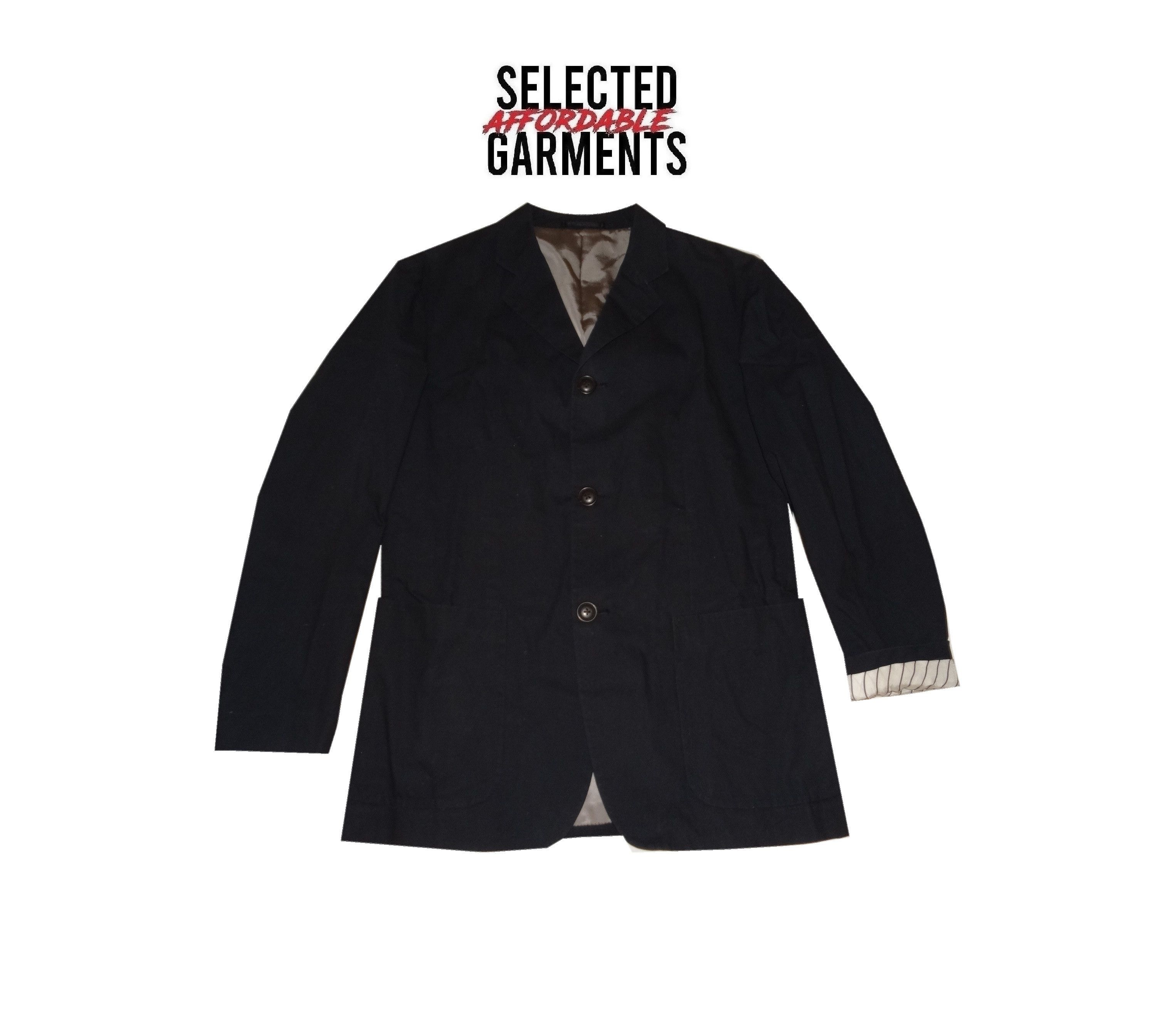 Japanese Brand × Tomorrowland B42 jacket windbreaker waterproof blazer stripes sleeves hem Size US M / EU 48-50 / 2 - 1 Thumbnail