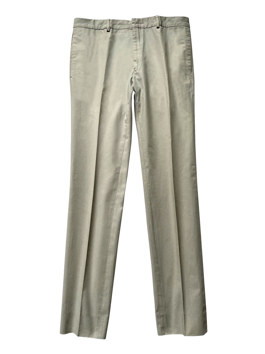 Dior × Hedi Slimane ⚡️QUICK SALE⚡️Dior by Hedi Slimane Light Grey Pants Size US 31 - 1 Thumbnail