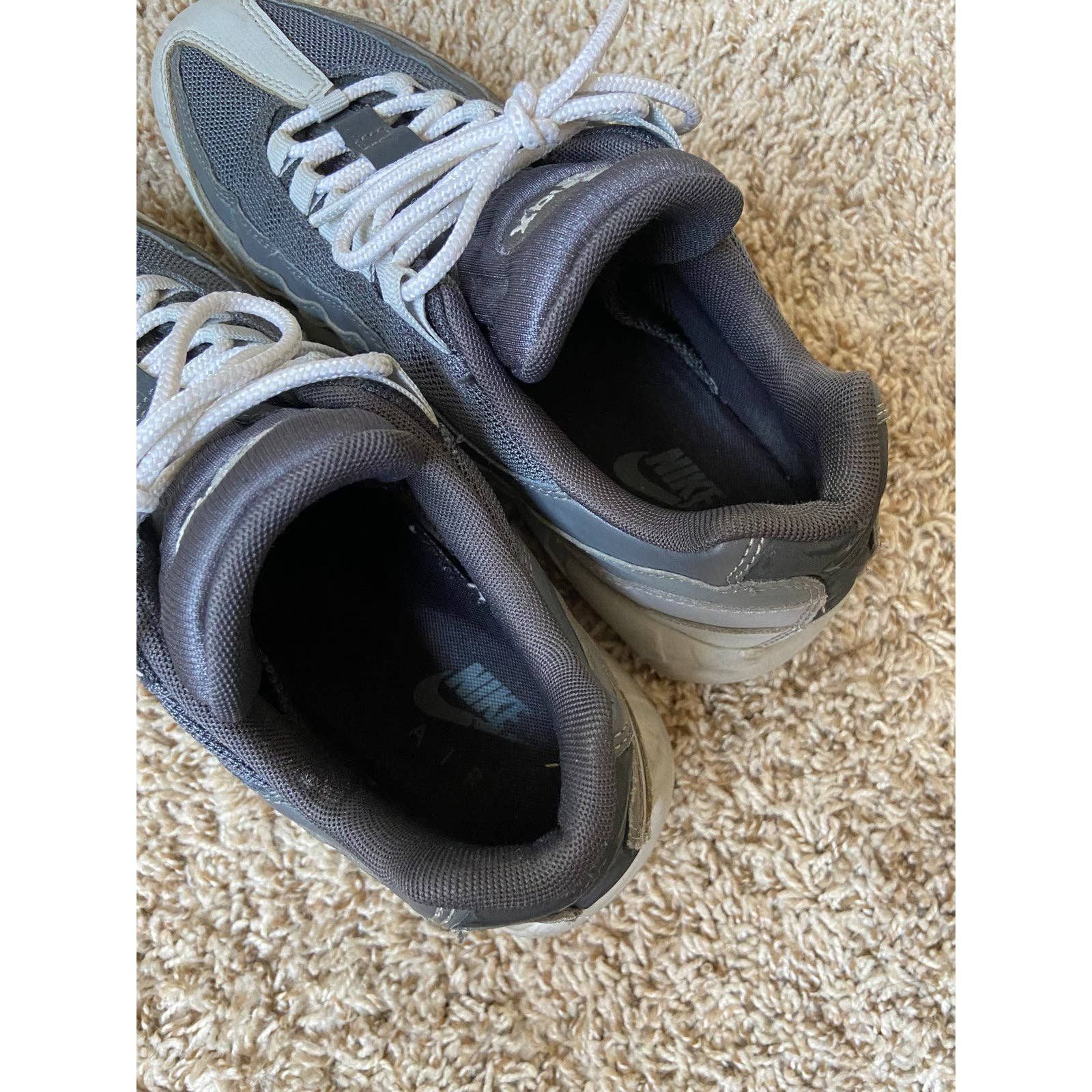 Nike Nike Air Max 95 Wolf Grey Cool Grey Dark Grey Shoes Size 9.5 Size US 9.5 / EU 42-43 - 8 Thumbnail