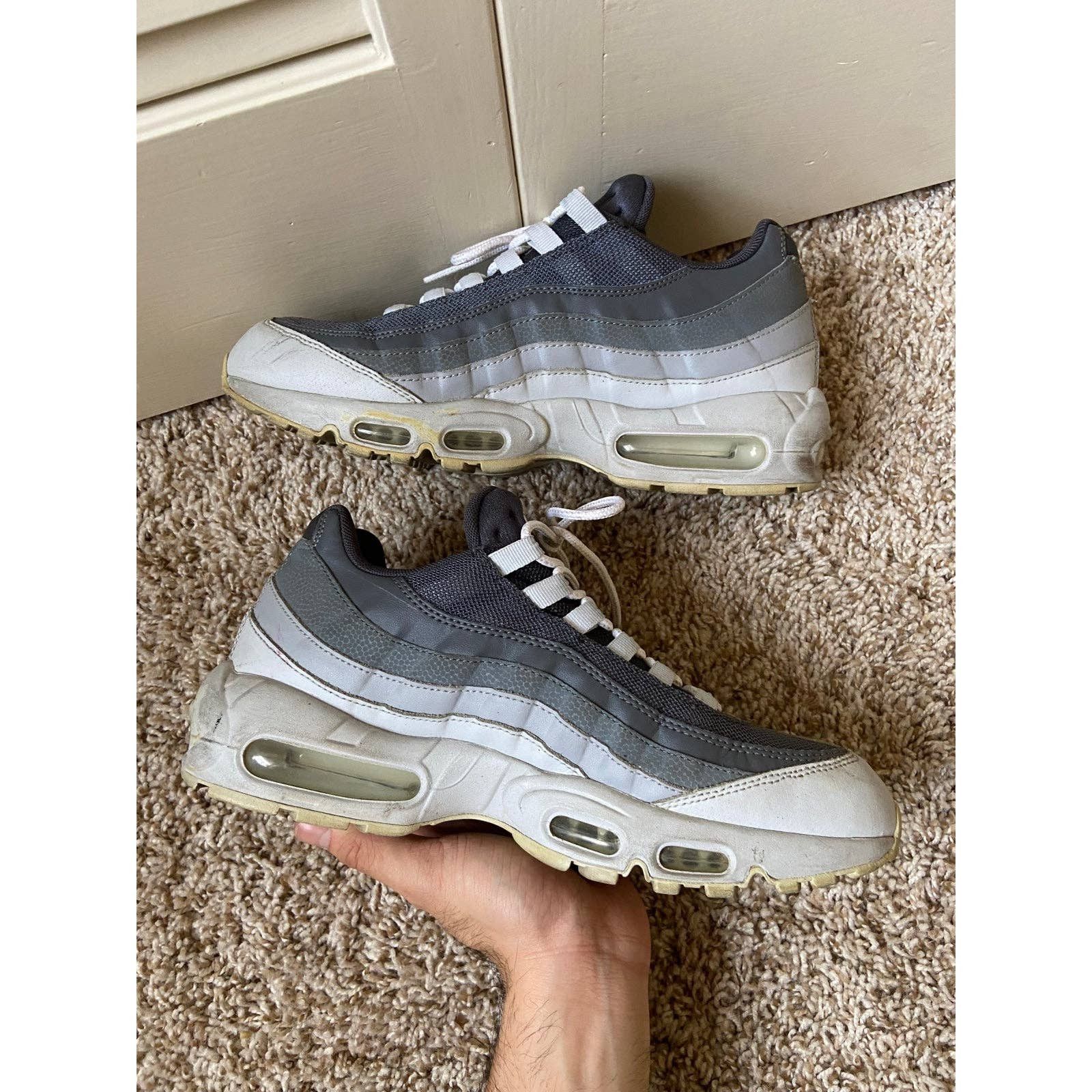 Nike Nike Air Max 95 Wolf Grey Cool Grey Dark Grey Shoes Size 9.5 Size US 9.5 / EU 42-43 - 10 Thumbnail