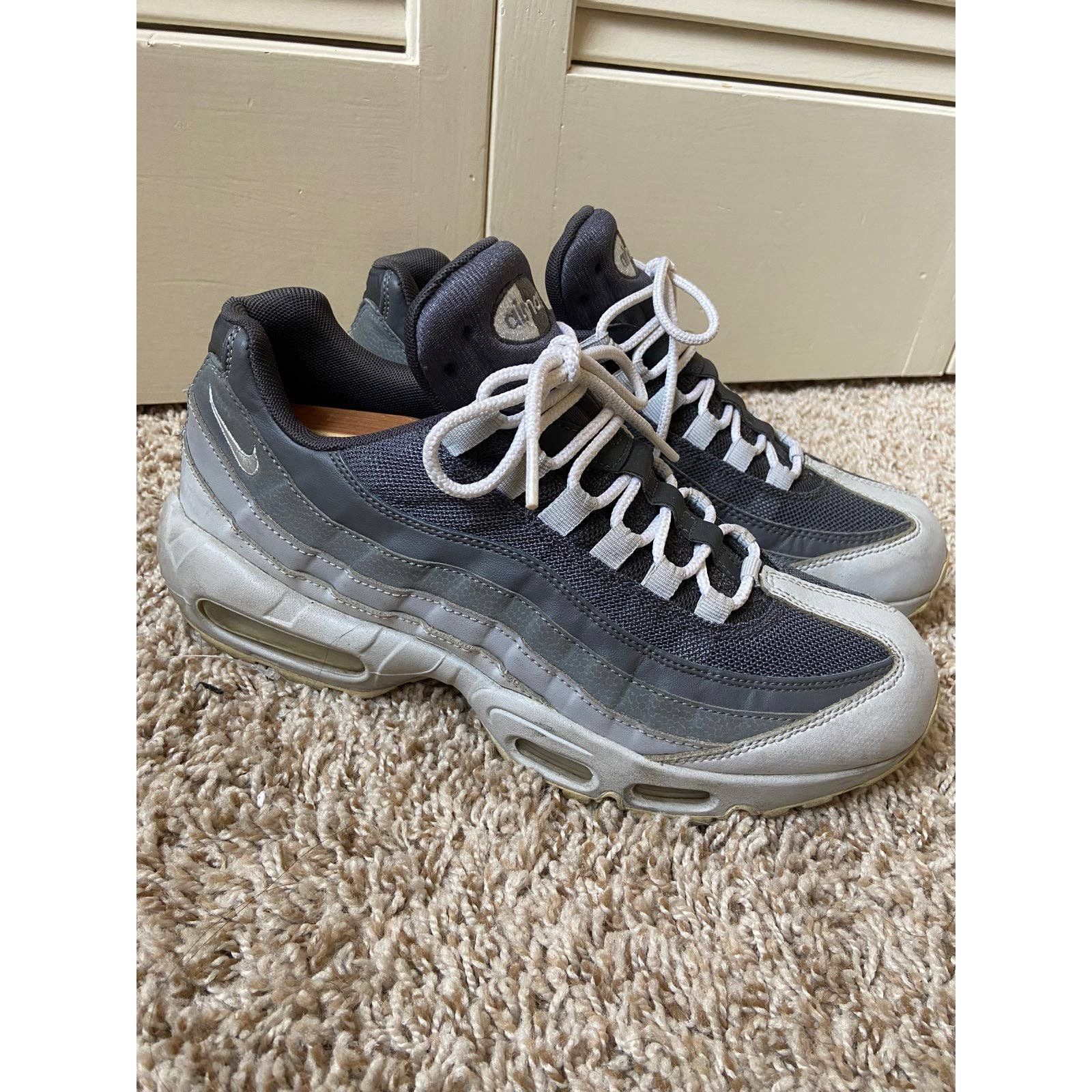 Nike Nike Air Max 95 Wolf Grey Cool Grey Dark Grey Shoes Size 9.5 Size US 9.5 / EU 42-43 - 1 Thumbnail