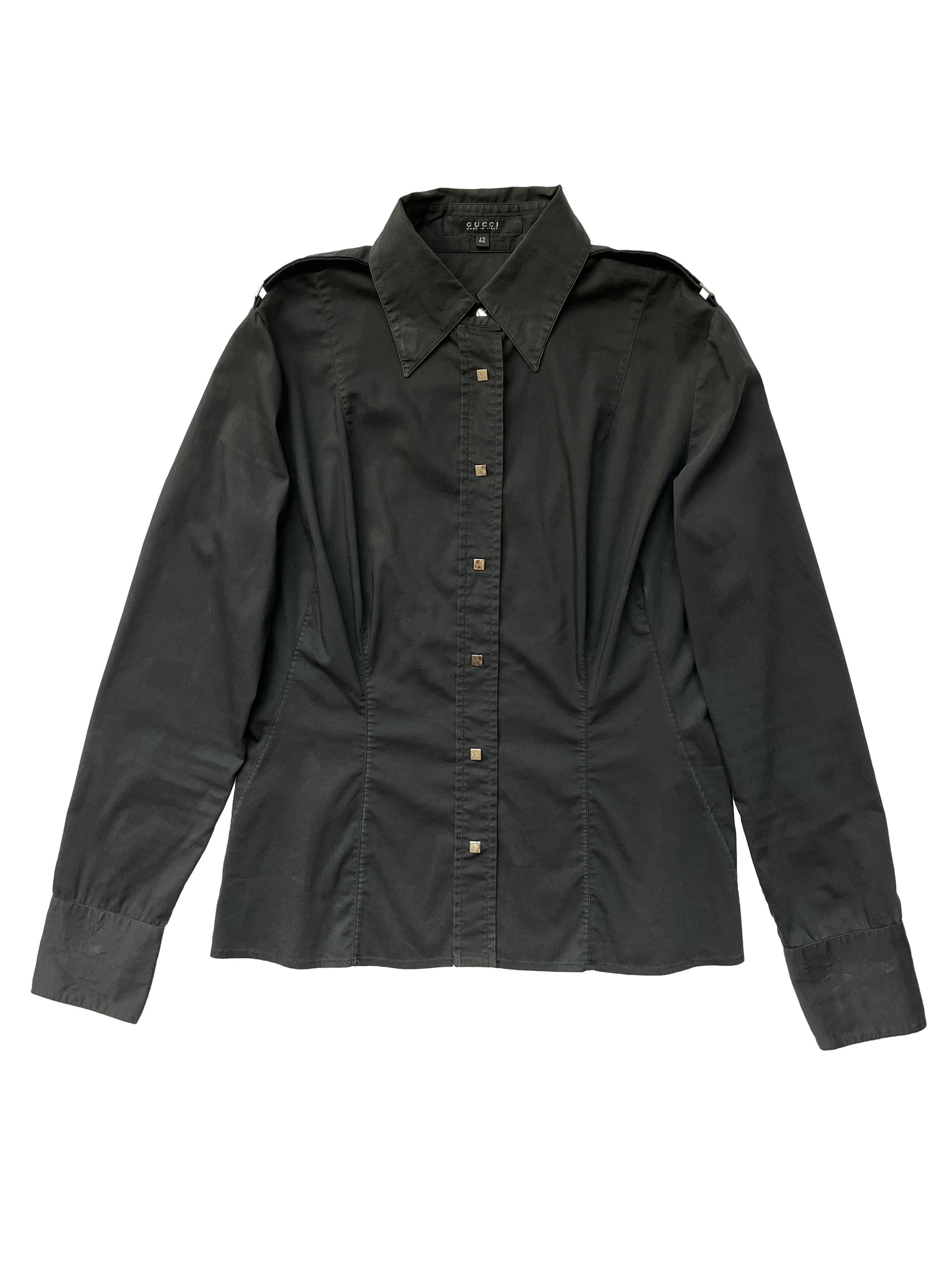 Pre-owned Gucci 1990s'  By Tom Ford Black Shirt
