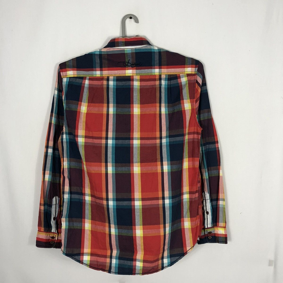 Designer × Desigual × Vintage 🔥Rare🔥Desigual Ready To Go Art Mural Paint Checkerd Shirts Size US M / EU 48-50 / 2 - 7 Thumbnail