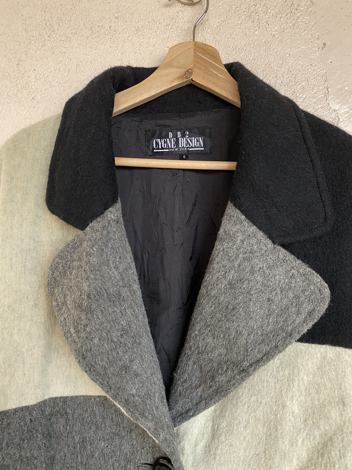 Japanese Brand Cygne New York Trenchcoats Wool Patchwork Kapital style Size US L / EU 52-54 / 3 - 3 Thumbnail