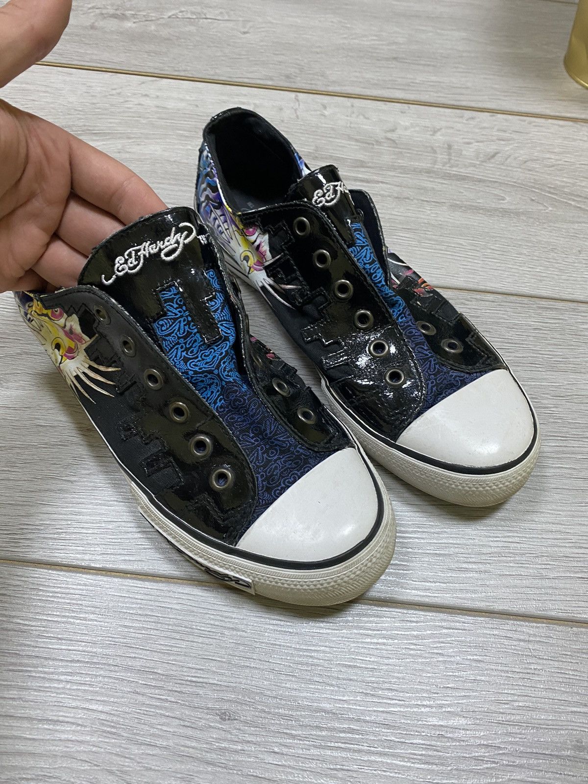 Ed Hardy Ed Hardy vintage 🐯 tiger shoes Size US 8 / IT 38 - 4 Thumbnail