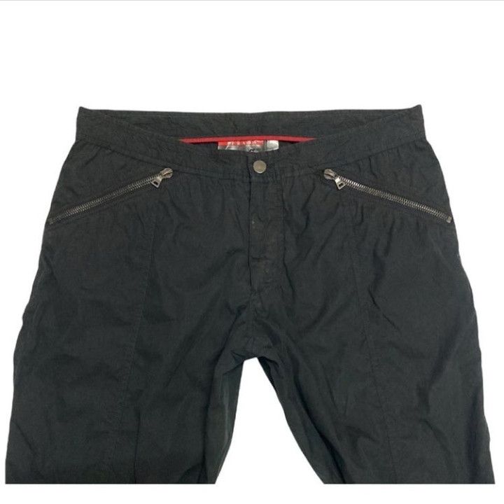 Prada 90s PRADA Track Pants with Ankle Buckle Strap Detail Size US 36 / EU 52 - 4 Thumbnail