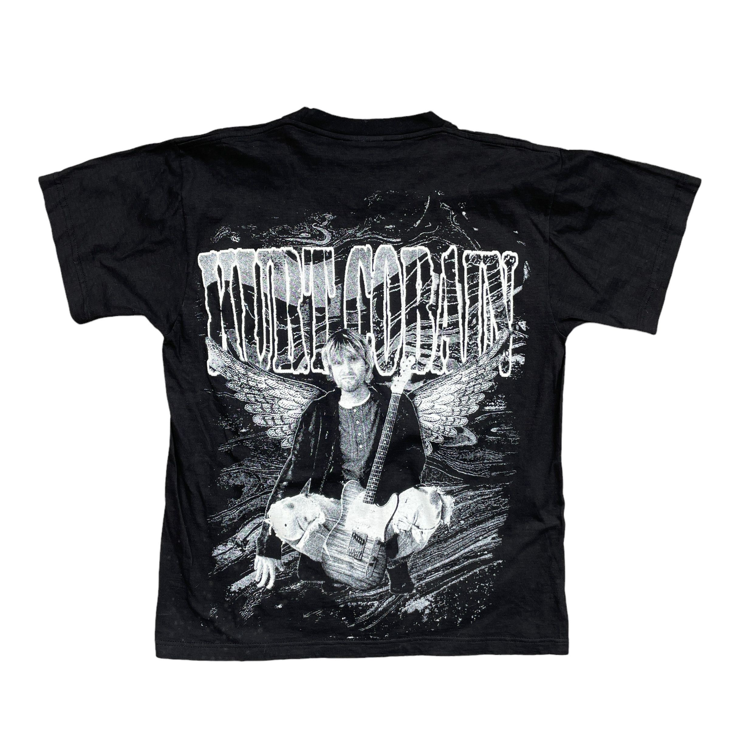 Vintage Vintage Kurt Cobain Nirvana T-shirt Size US S / EU 44-46 / 1 - 2 Thumbnail