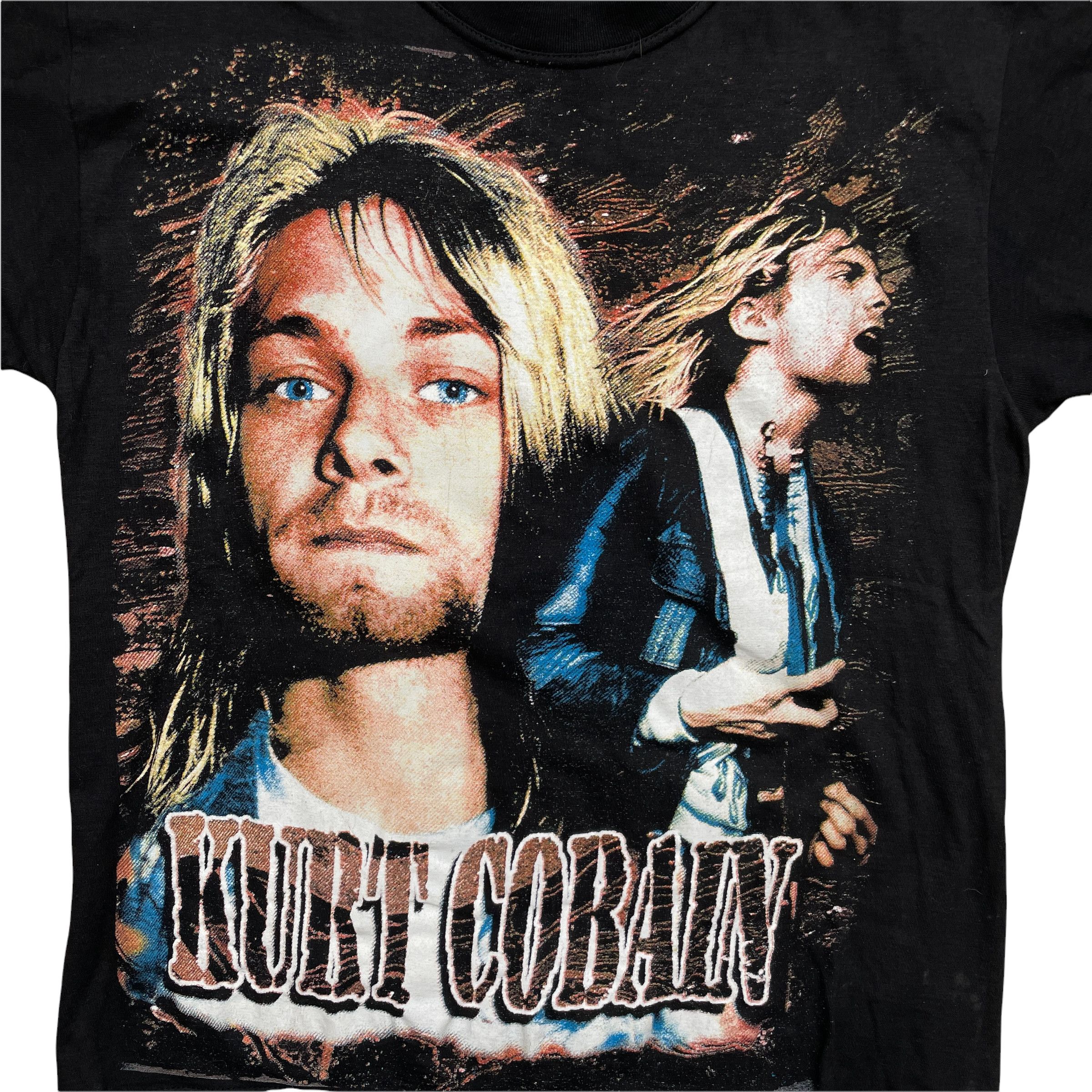 Vintage Vintage Kurt Cobain Nirvana T-shirt Size US S / EU 44-46 / 1 - 3 Thumbnail