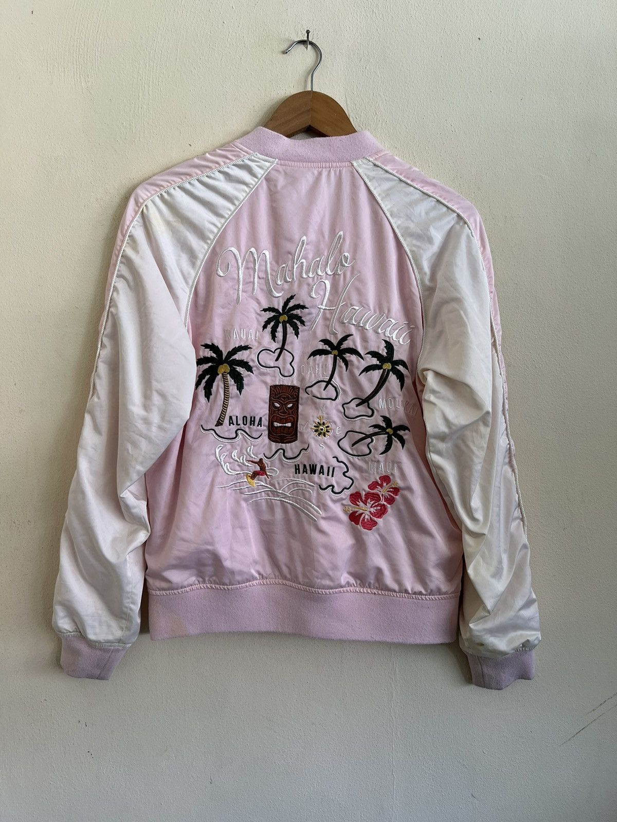 Japanese Brand × Vintage Vintage Mahala Hawaii Aloha sukajan Jaket Size US M / EU 48-50 / 2 - 2 Thumbnail