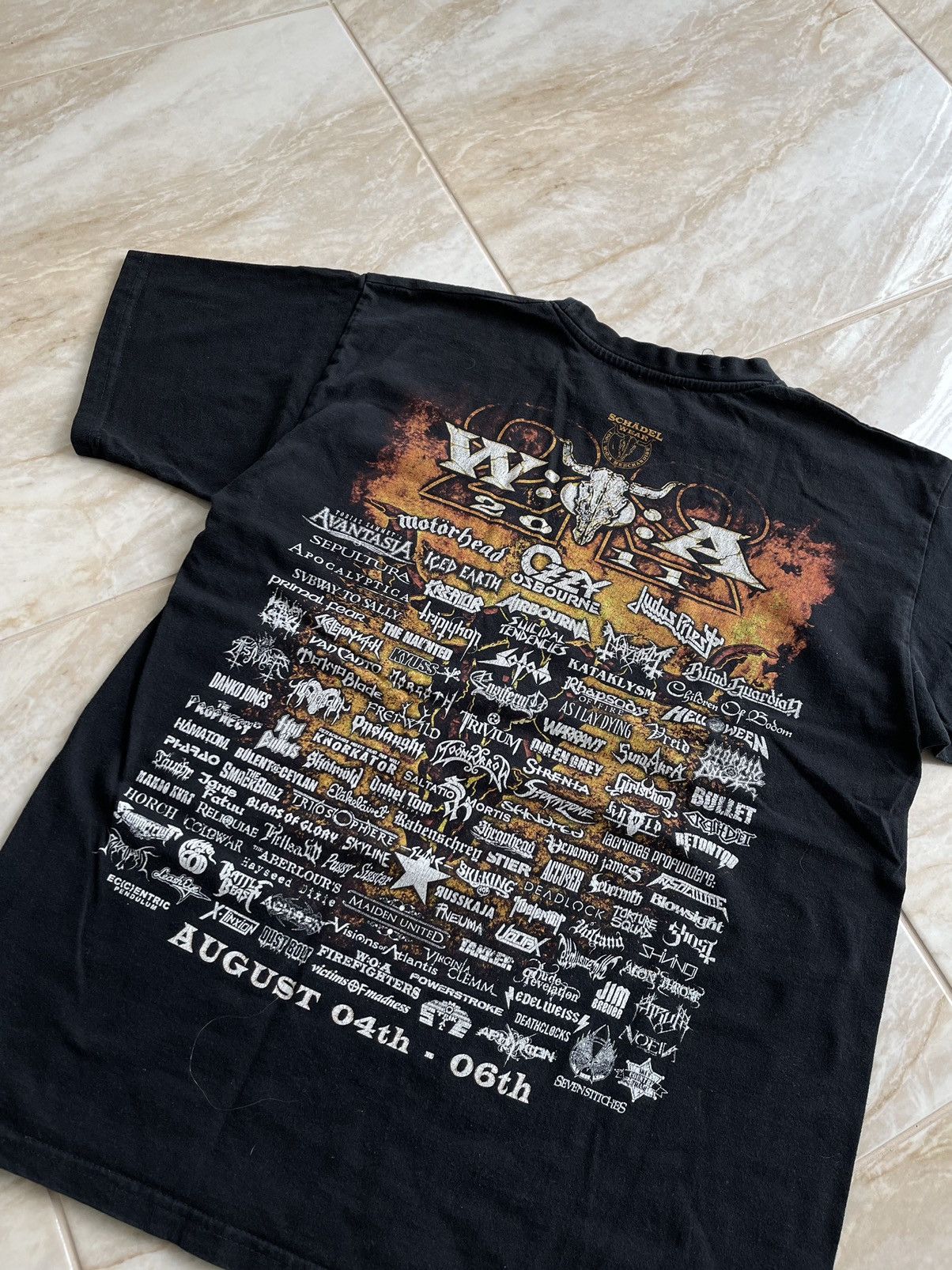 Band Tees × Vintage Vintage Wacken 2011 WOA T-Shirt Size US S / EU 44-46 / 1 - 4 Thumbnail