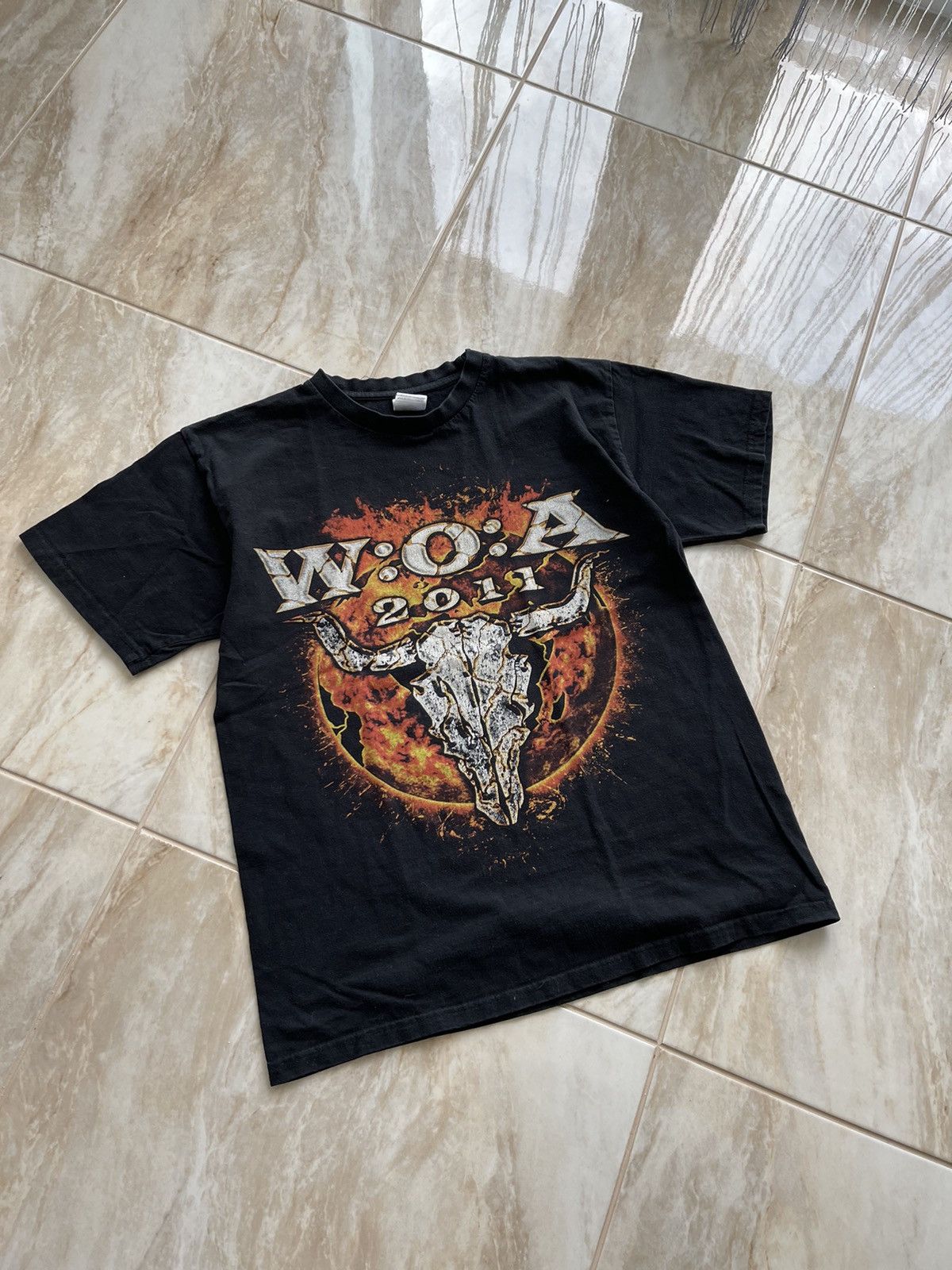 Band Tees × Vintage Vintage Wacken 2011 WOA T-Shirt Size US S / EU 44-46 / 1 - 2 Thumbnail