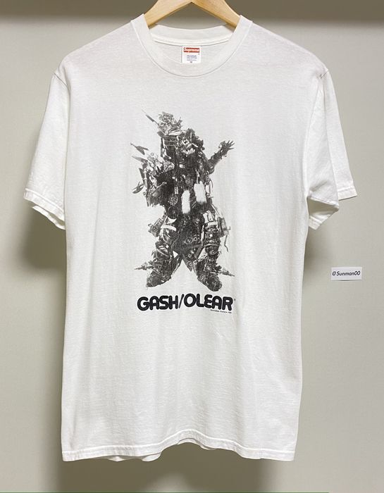 Supreme SUPREME Gash Olear Rammellzee Tee T-Shirt White Large 2003